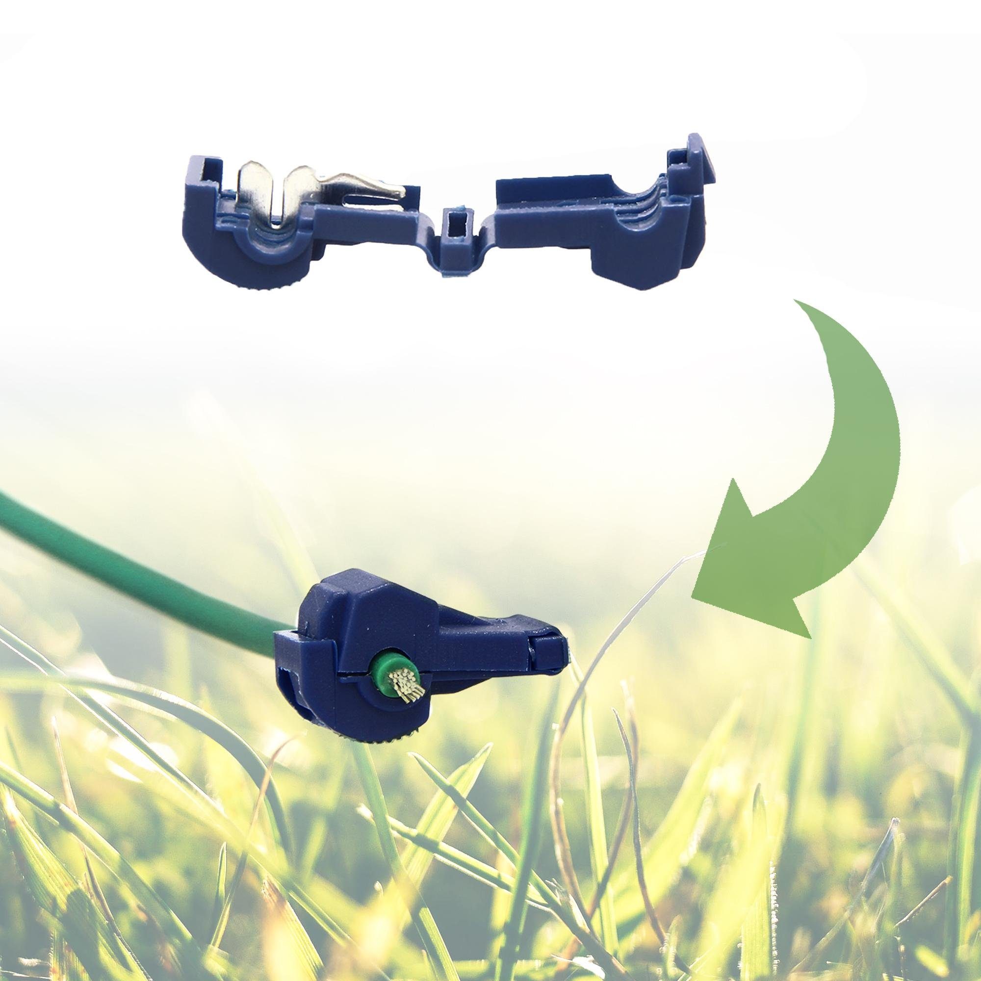 ECENCE Verbindungsklemme Abzweigverbinder Klemmverbinder Kabelverbinder 4er