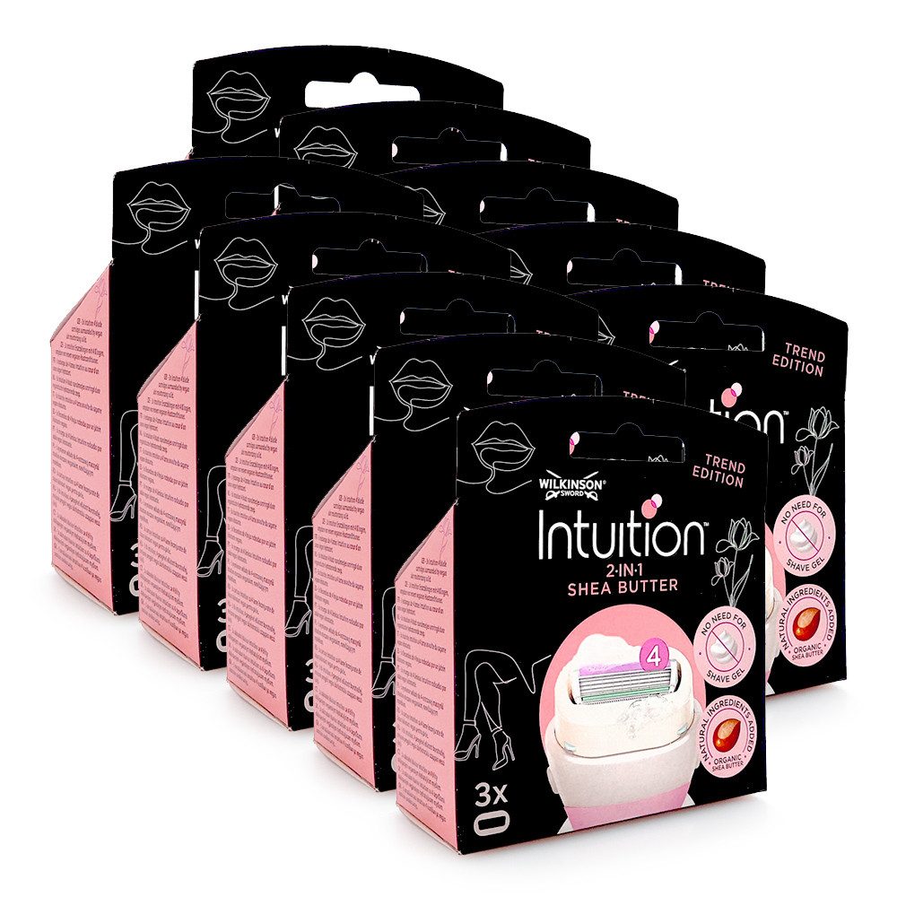 Rasierklingen Wilkinson Intuition 2-in-1 Shea Butter Rasierklingen, 3er Pack x 10