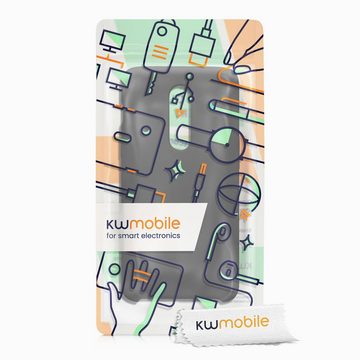 kwmobile Handyhülle Hülle für OnePlus 6, Hülle Silikon gummiert - Handyhülle - Handy Case Cover