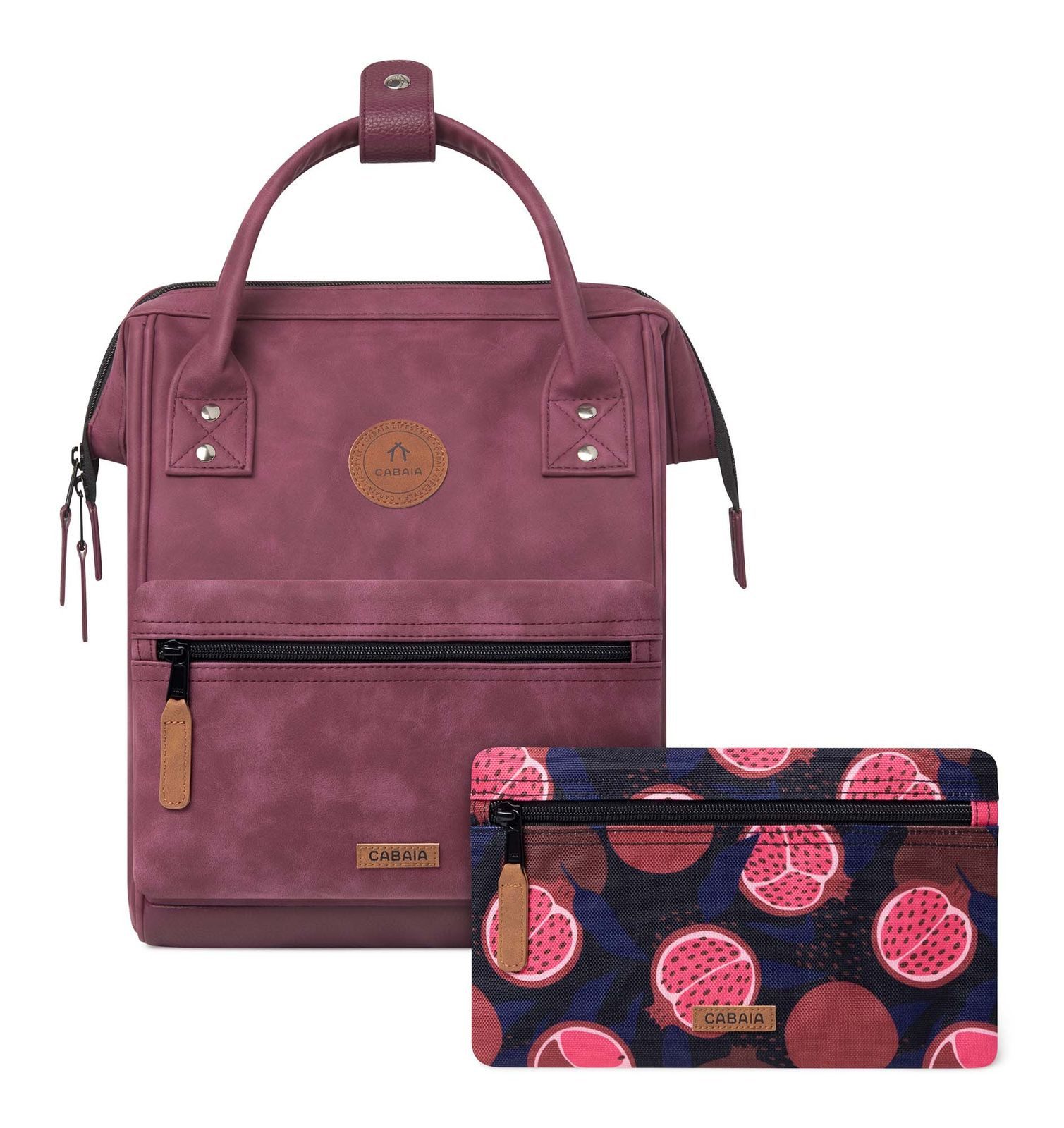 CABAIA Rucksack Vegan Nubuck Backpack (Set, günstig online kaufen