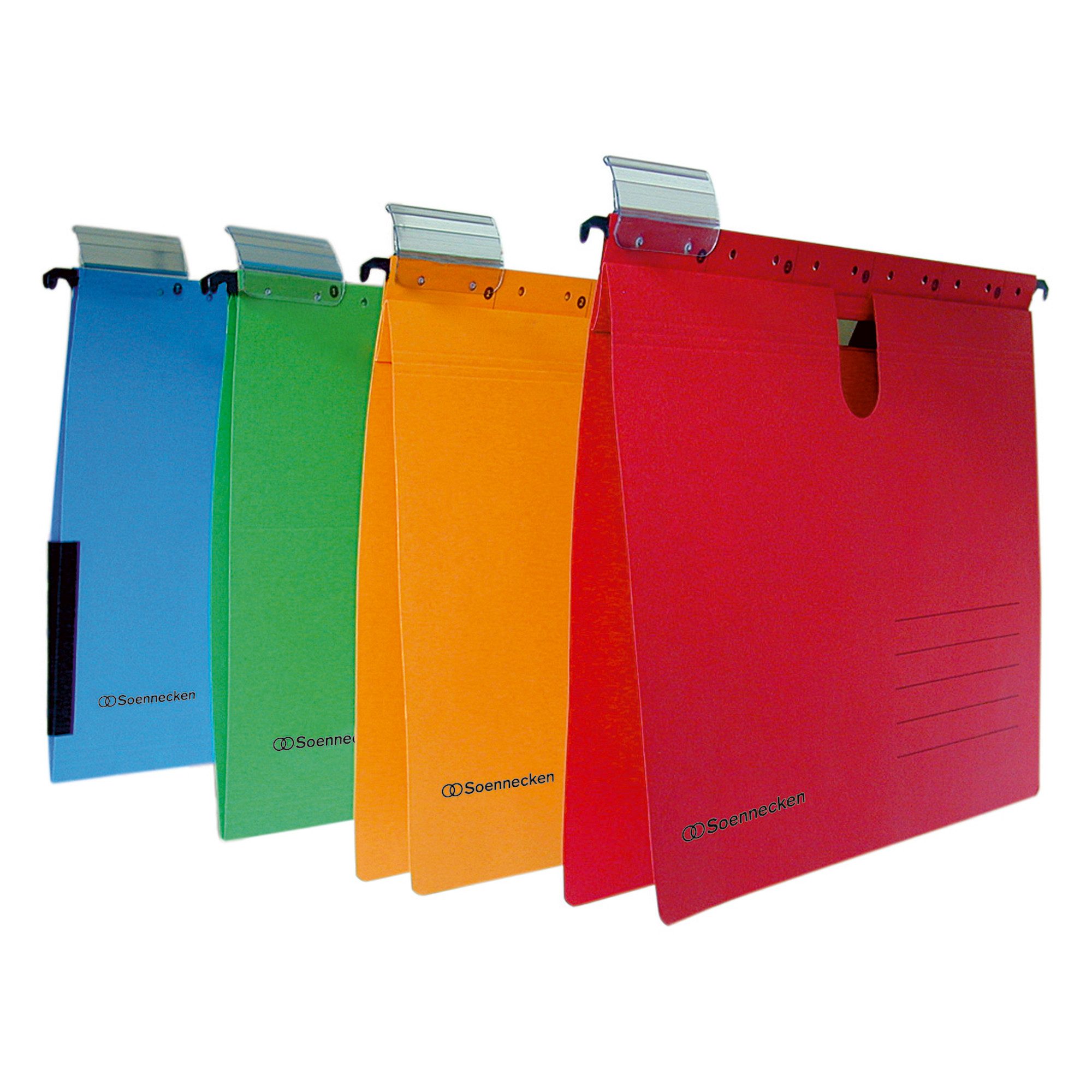 Soennecken Hefter Hängehefter 2017 DIN A4 220g kaufm. Heftung chamois 25 Stück