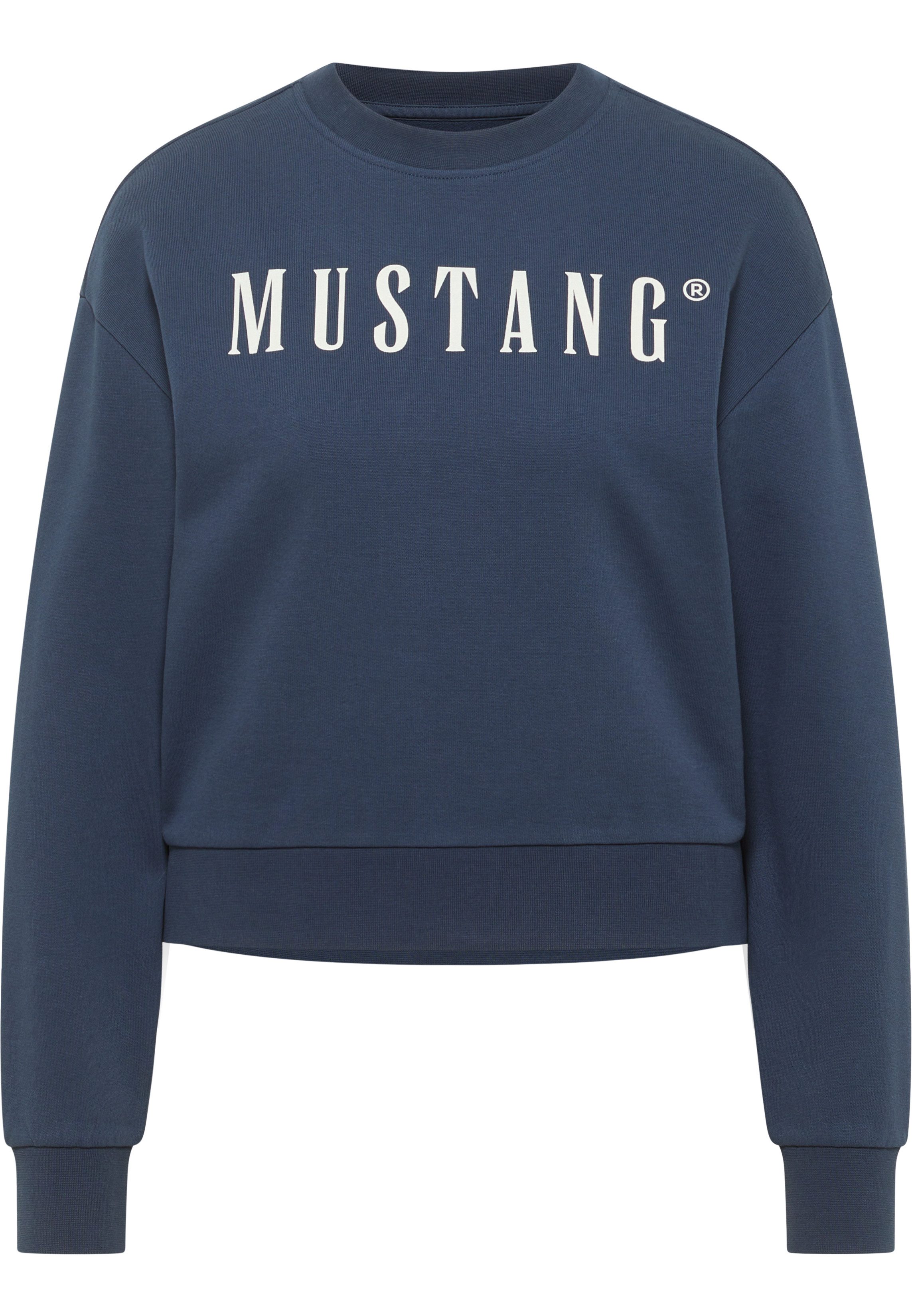 MUSTANG Sweatshirt Style Lindsey mit Logoprint günstig online kaufen