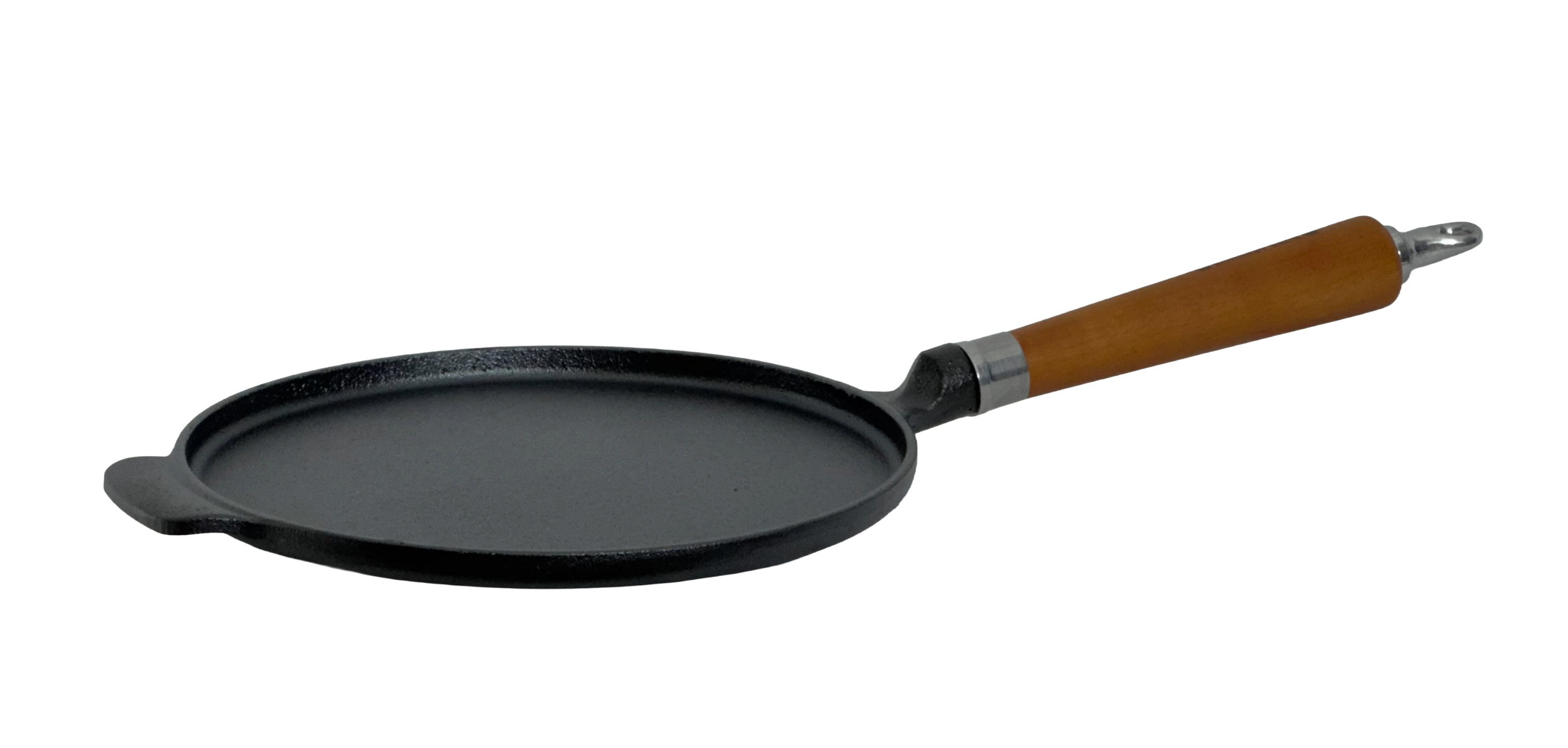 Ronneby Bruk Crêpepfanne Maestro Crépe-Pfanne, Ø 24 cm, mit Holzgriff, Gusseisen (1-tlg)