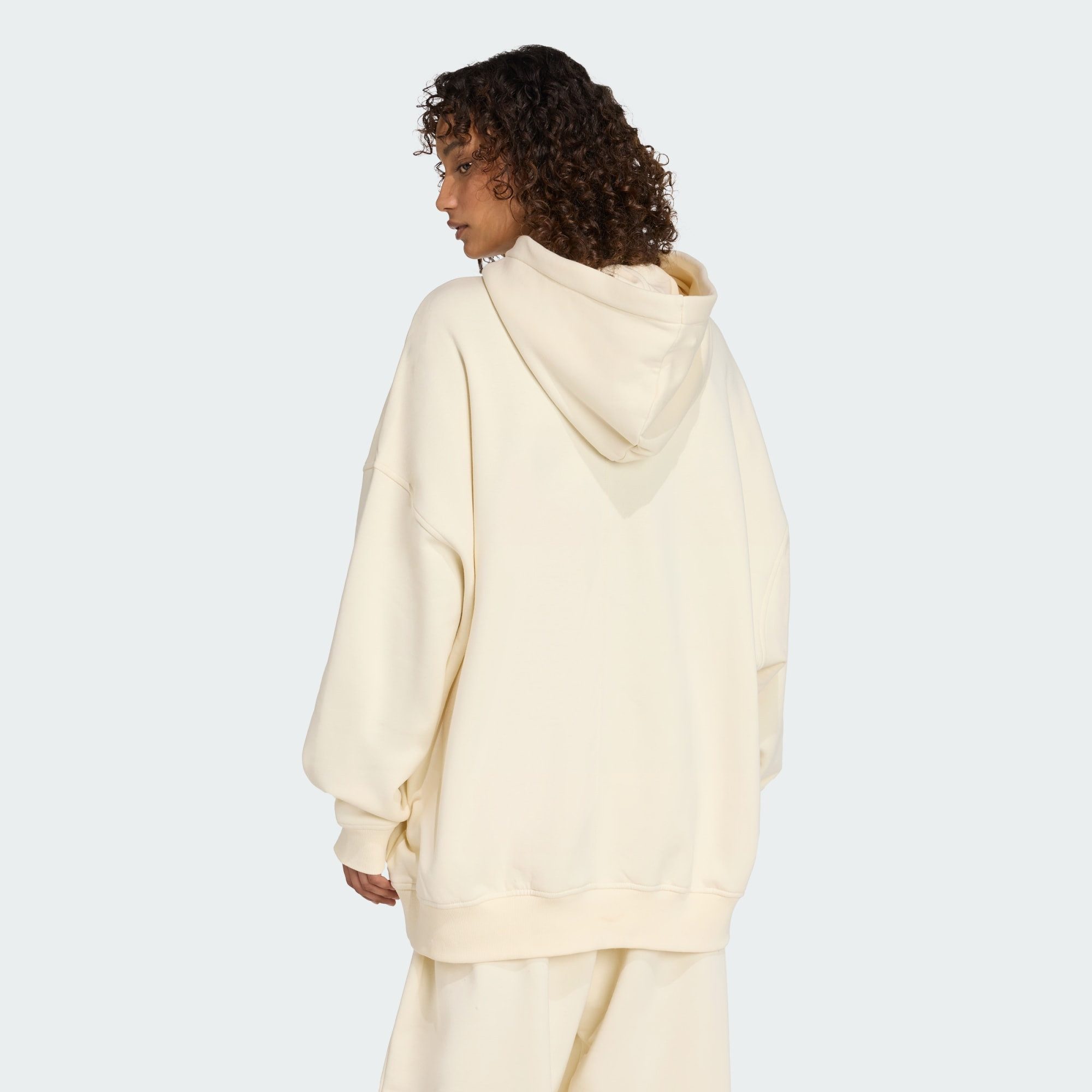adidas Originals Crop-Top ESSENTIALS LINEAR OVERSIZED HOODIE (1-tlg) günstig online kaufen