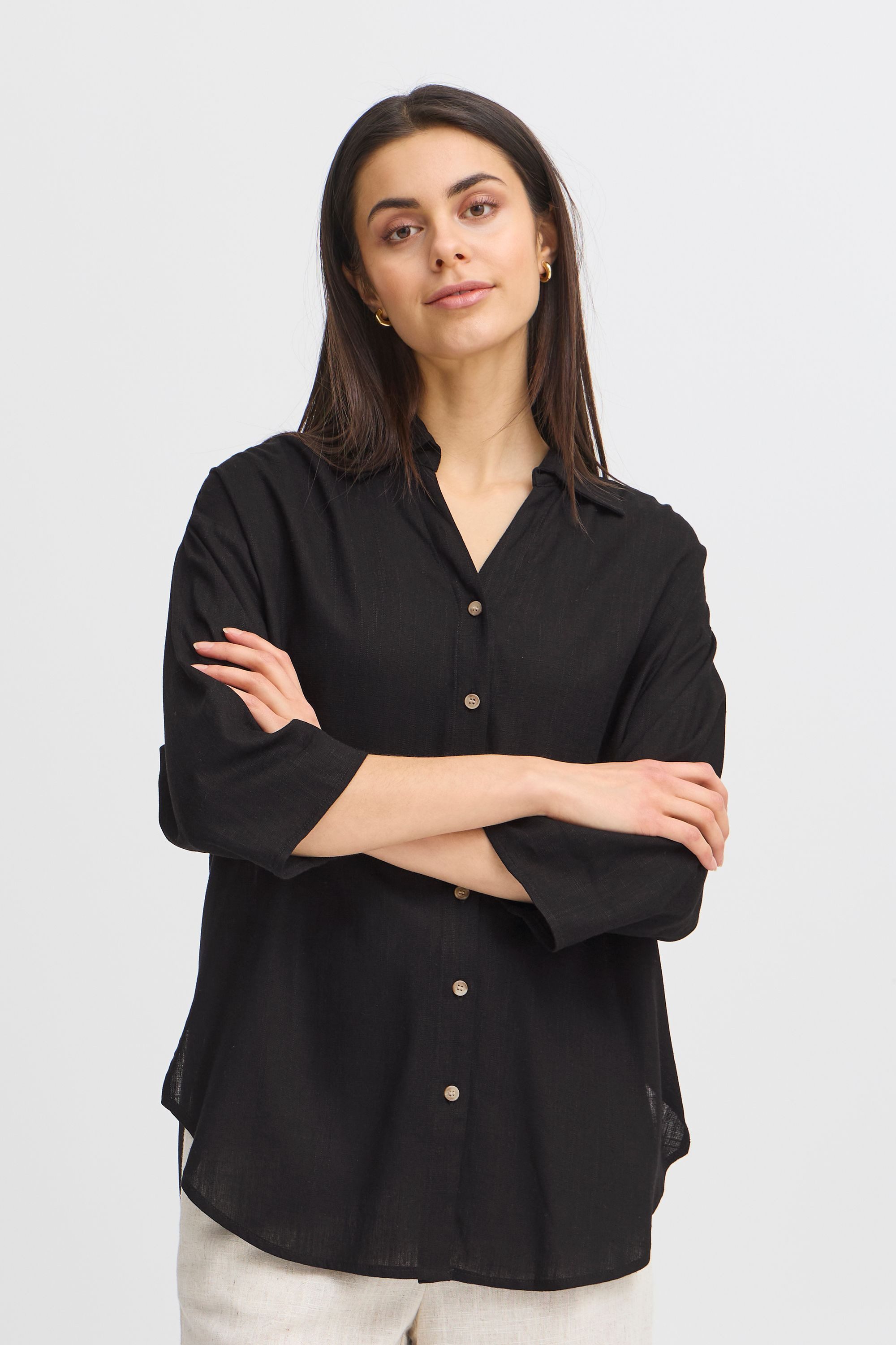 fransa Hemdbluse FRJUNA sommerliche Bluse günstig online kaufen