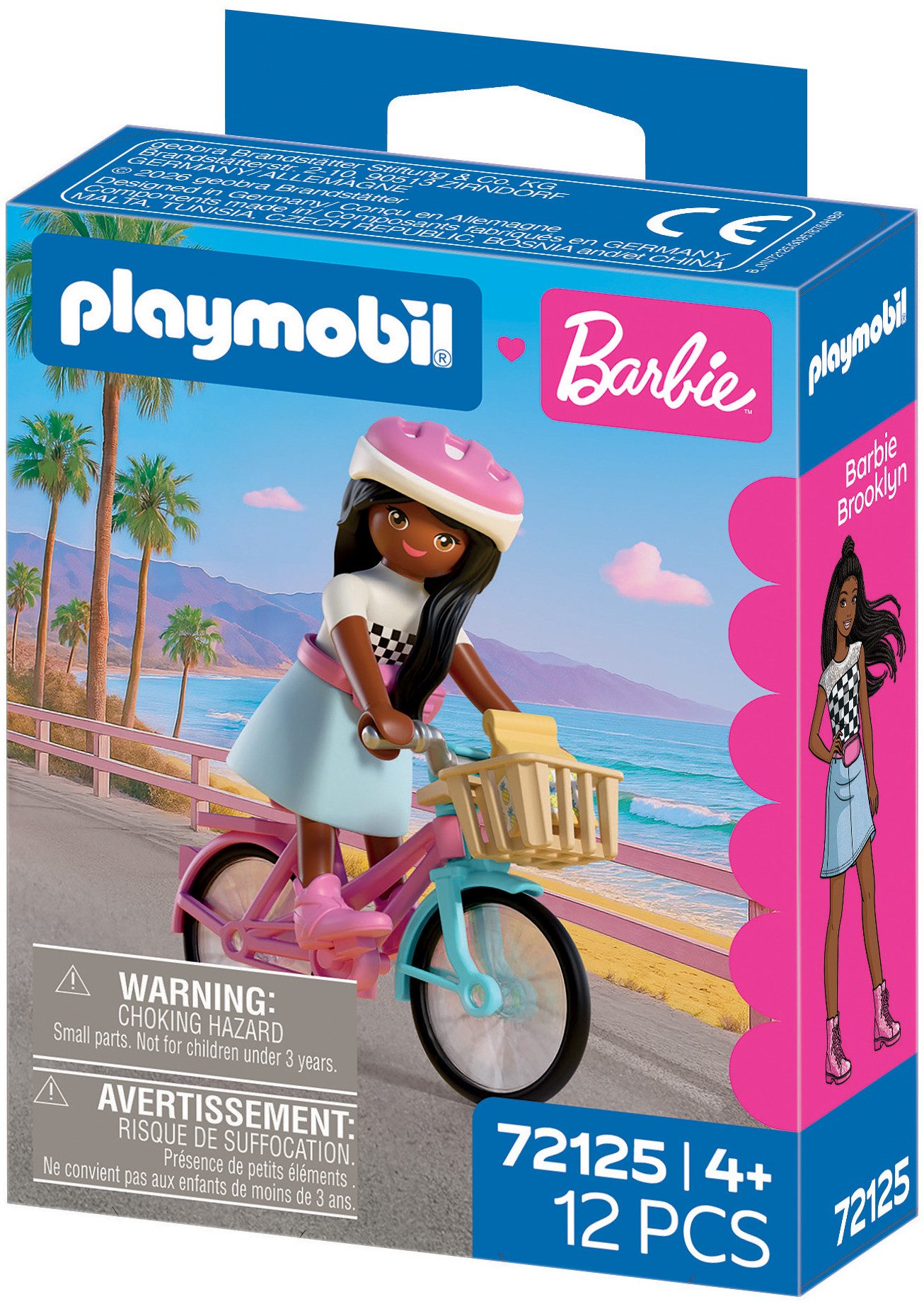 Playmobil® PLAYMOBIL x Barbie™ Brooklyn (72125), Barbie™ Konstruktions-Spielset, (12 St), Made in Europe – Bild 5 von 5