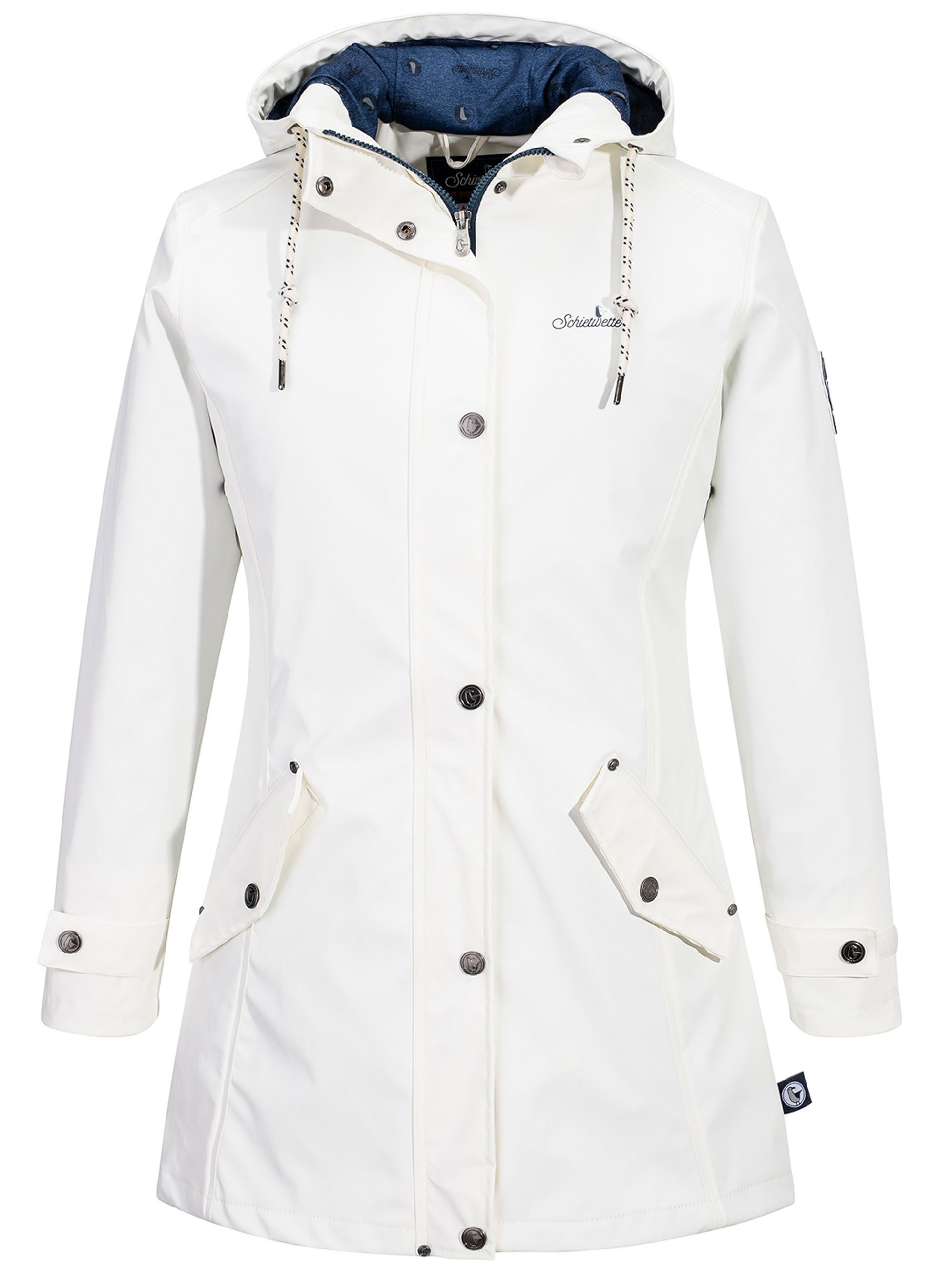 Schietwetter Regenjacke Damen Regenjacke Landratte Mimi verschweißte Nähte
