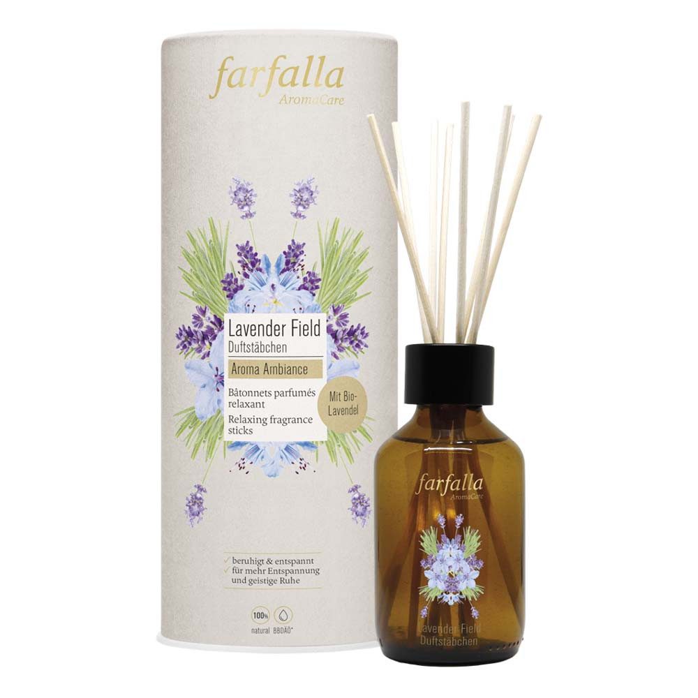 Farfalla Essentials AG Raumduft Lavender Field - Duftstäbchen Aroma Ambiance 150ml