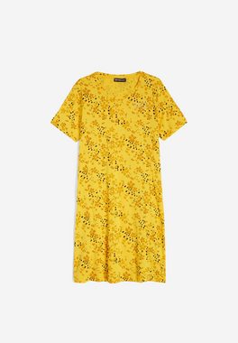 Freddy Jerseykleid Sommerliches Jersey-Kleid mit floraler Grafik florale Grafik