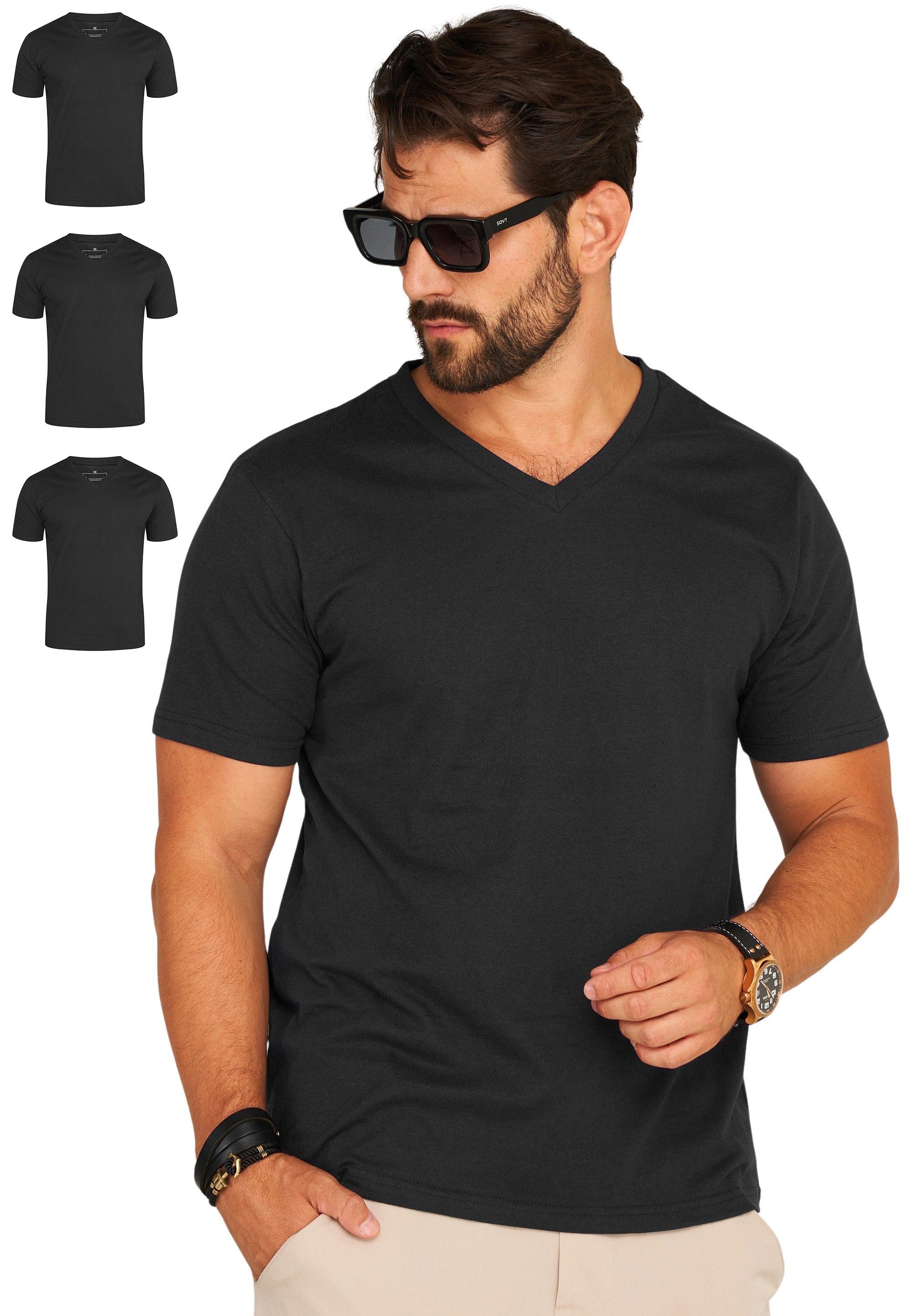 DAILY COTTON T-Shirt BASETEEV (Packung, 3er-Pack) günstig online kaufen