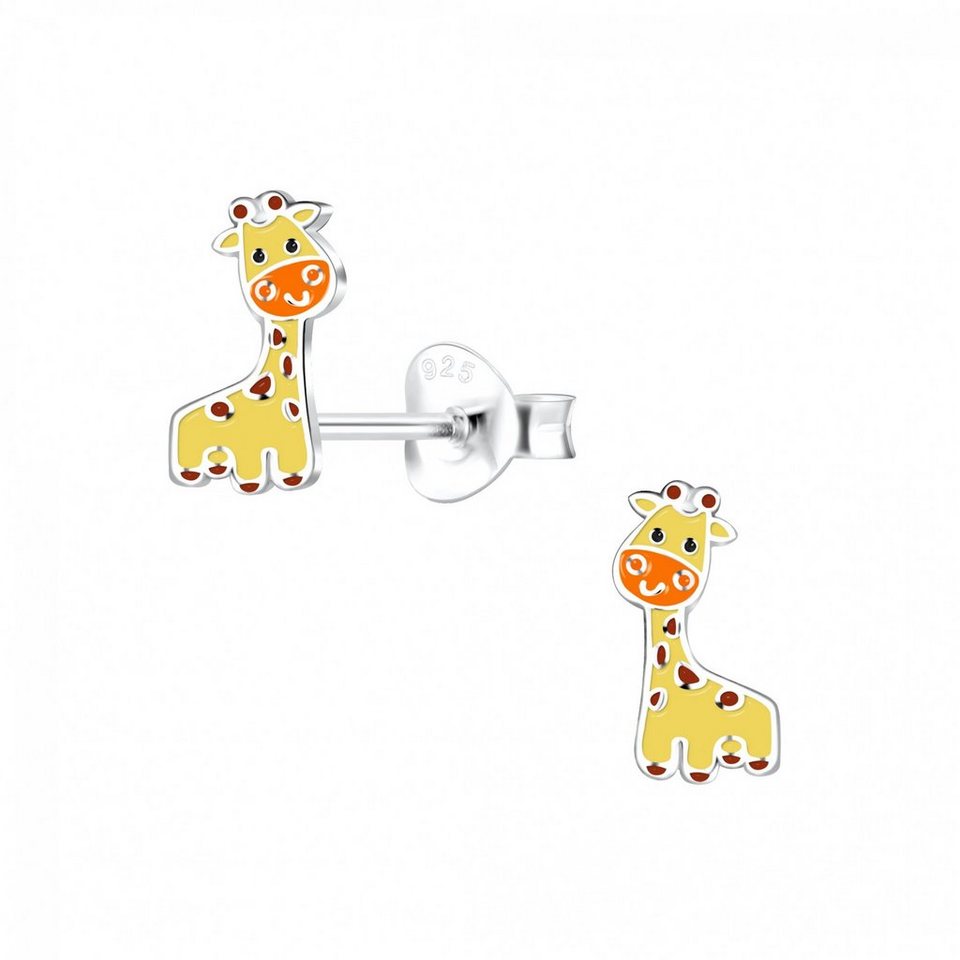 ALEXANDER YORK Paar Ohrstecker GIRAFFE, 2-tlg. (Ohrstecker), 925 Sterling  Silber