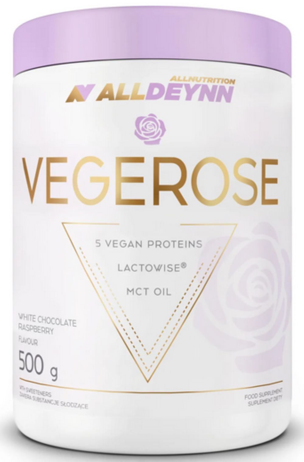 Allnutrition ALLDEYNN Protein VEGEROSE 500g Veganes Eiweiß Pulver