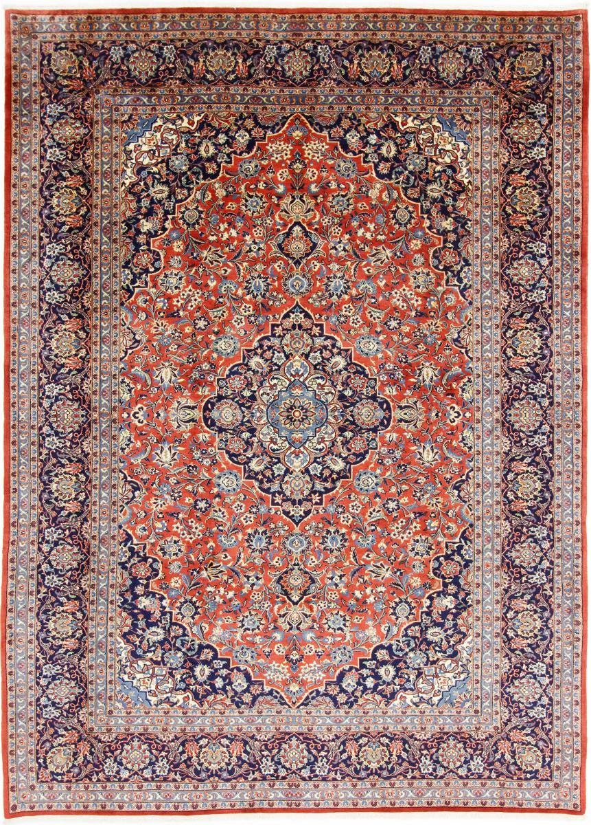 Orientteppich Keshan Sherkat 255x348 Handgeknüpfter Orientteppich / Perserteppich, Nain Trading, rechteckig, Höhe: 12 mm