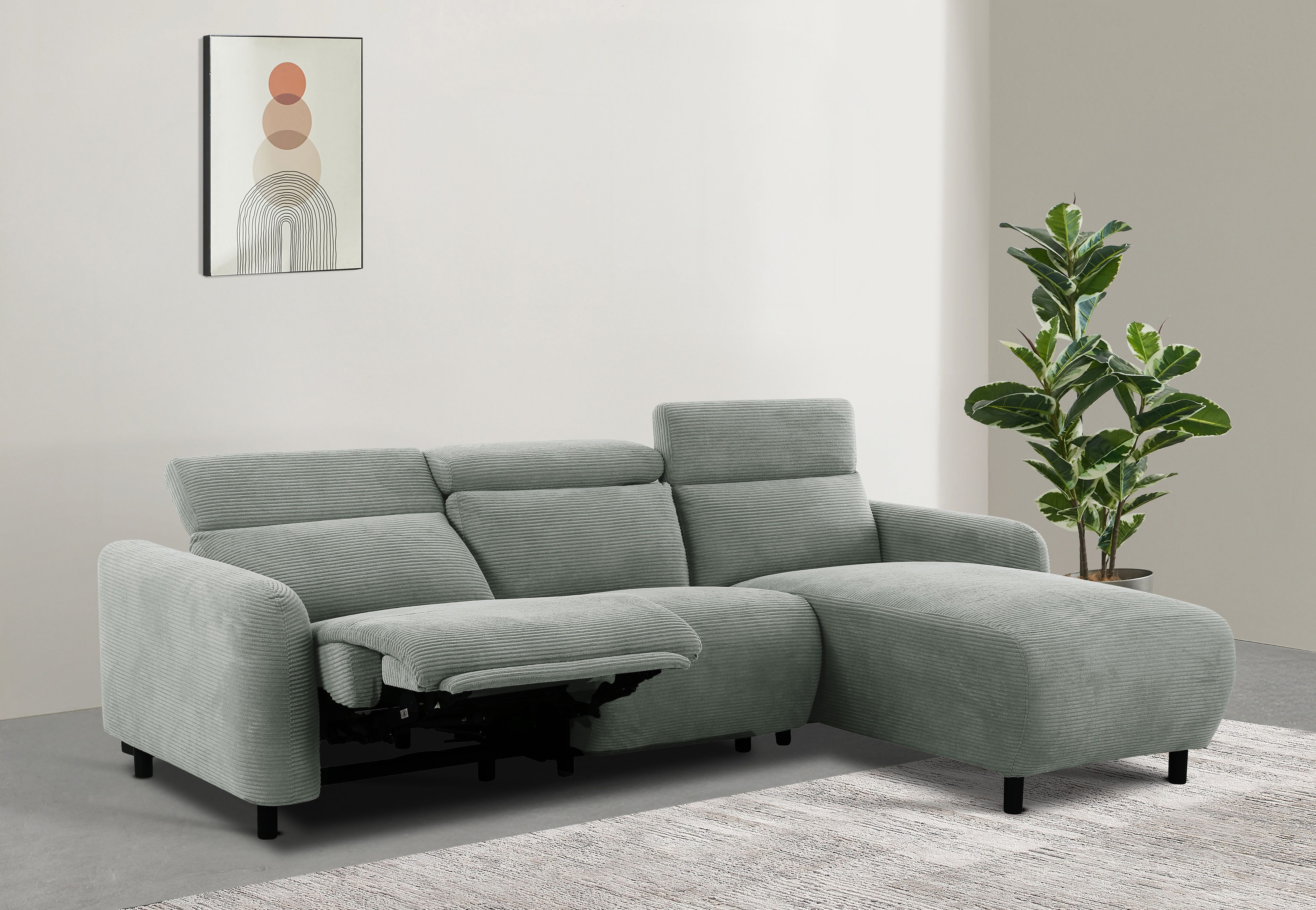 Home affaire Ecksofa SKAANE in Cord, günstig online kaufen