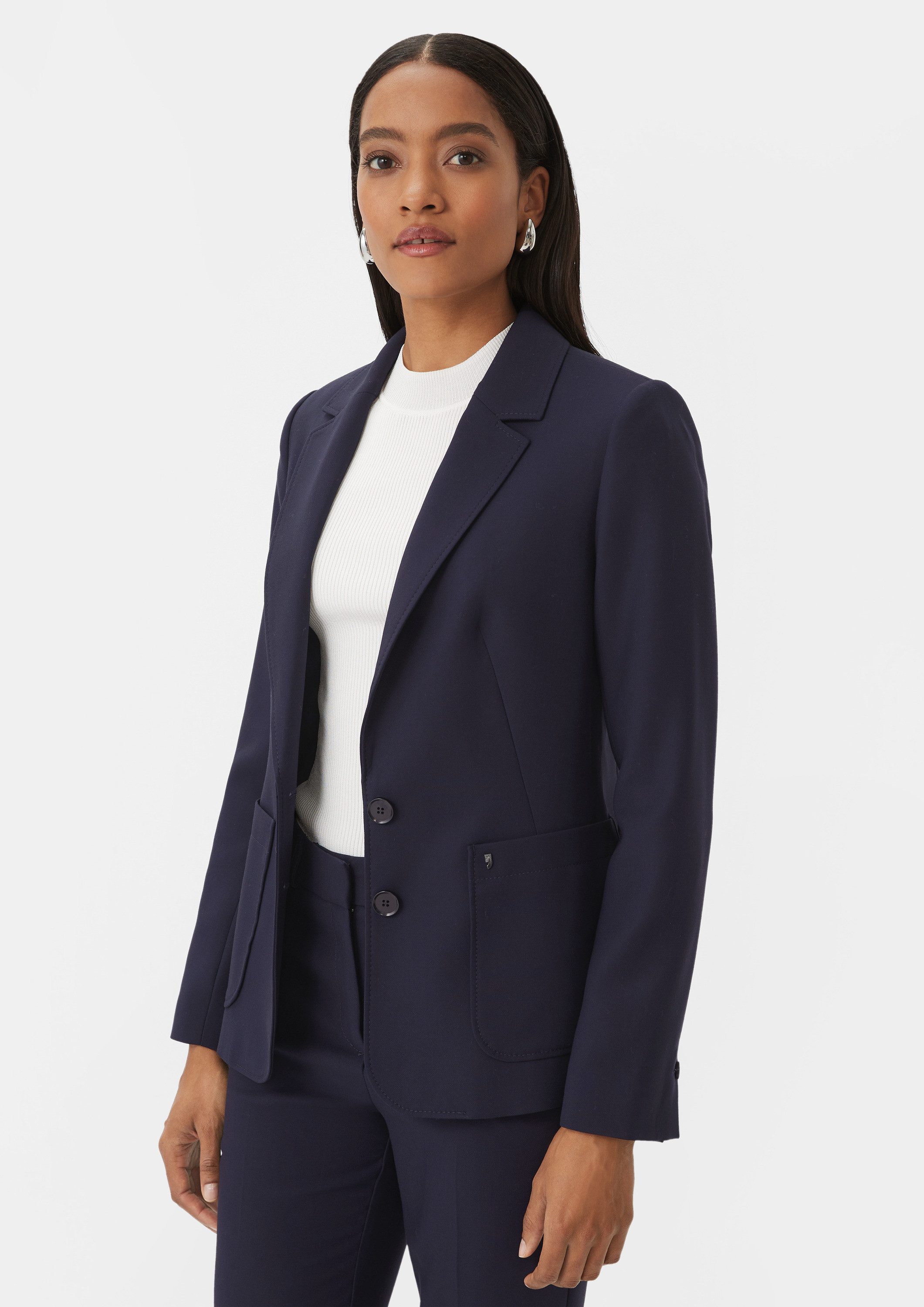 comma Jackenblazer Indoor-Blazer Blazer mit leichtem Futter günstig online kaufen