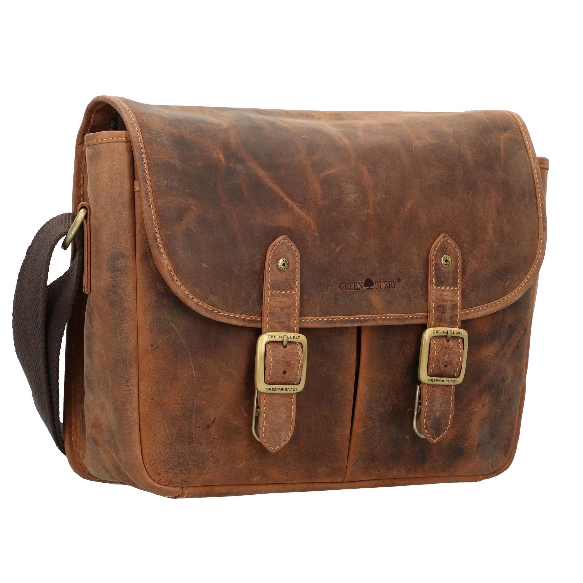 Greenburry Messenger Bag Vintage, Leder günstig online kaufen