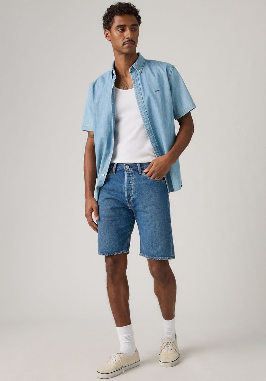 Levi's® Bermudas 501® ORIGINAL SHORTS Jeans-Bermudas mit Stretch, der Klassiker 501® ORIGINAL