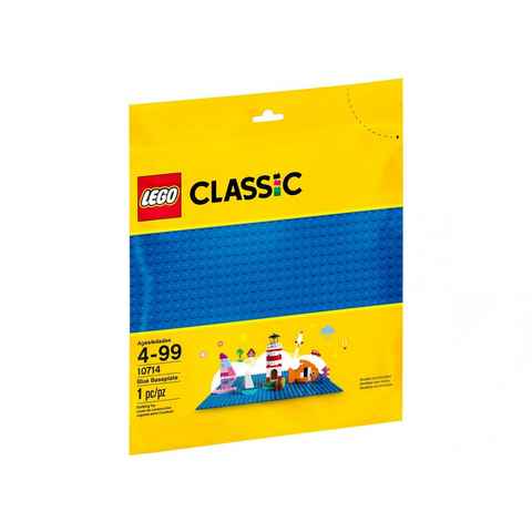 LEGO® Konstruktionsspielsteine LEGO Classic - Blaue Bauplatte, (1 St)
