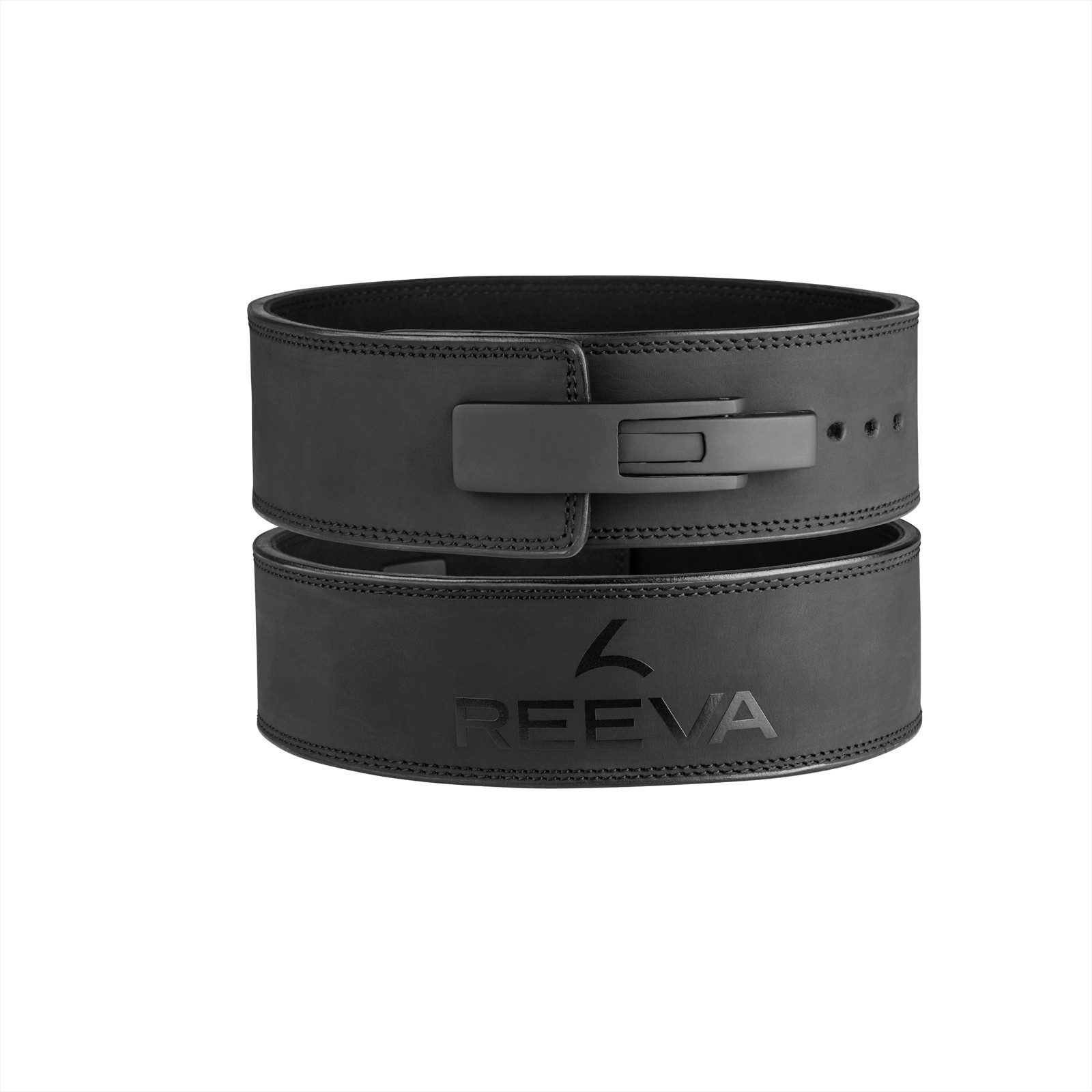Reeva Dip-Gürtel Reeva Halterriem - Leren Lifting Belt - Zwart - XS