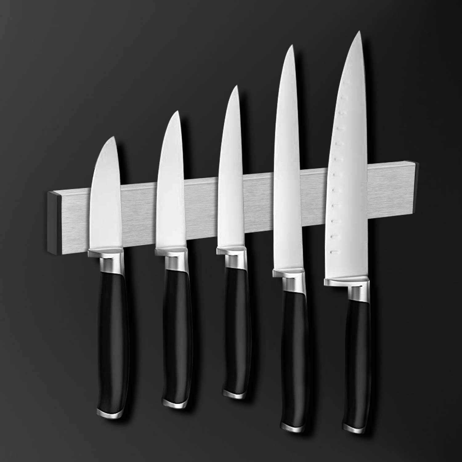 3x 49cm Magnetleiste Messer Edelstahl ExtraStarker Magnet Messerhalter Für Küche 