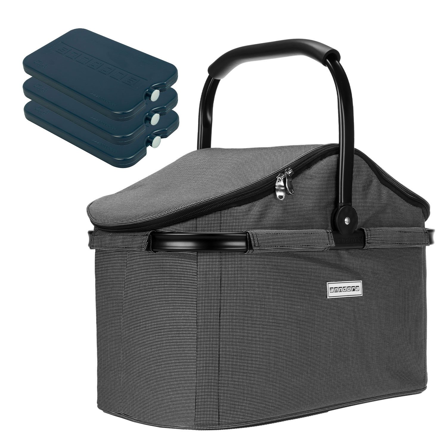 anndora Einkaufskorb thermo Shopper Kühlkorb mit Kühlakkus, 25 l, isolierte günstig online kaufen