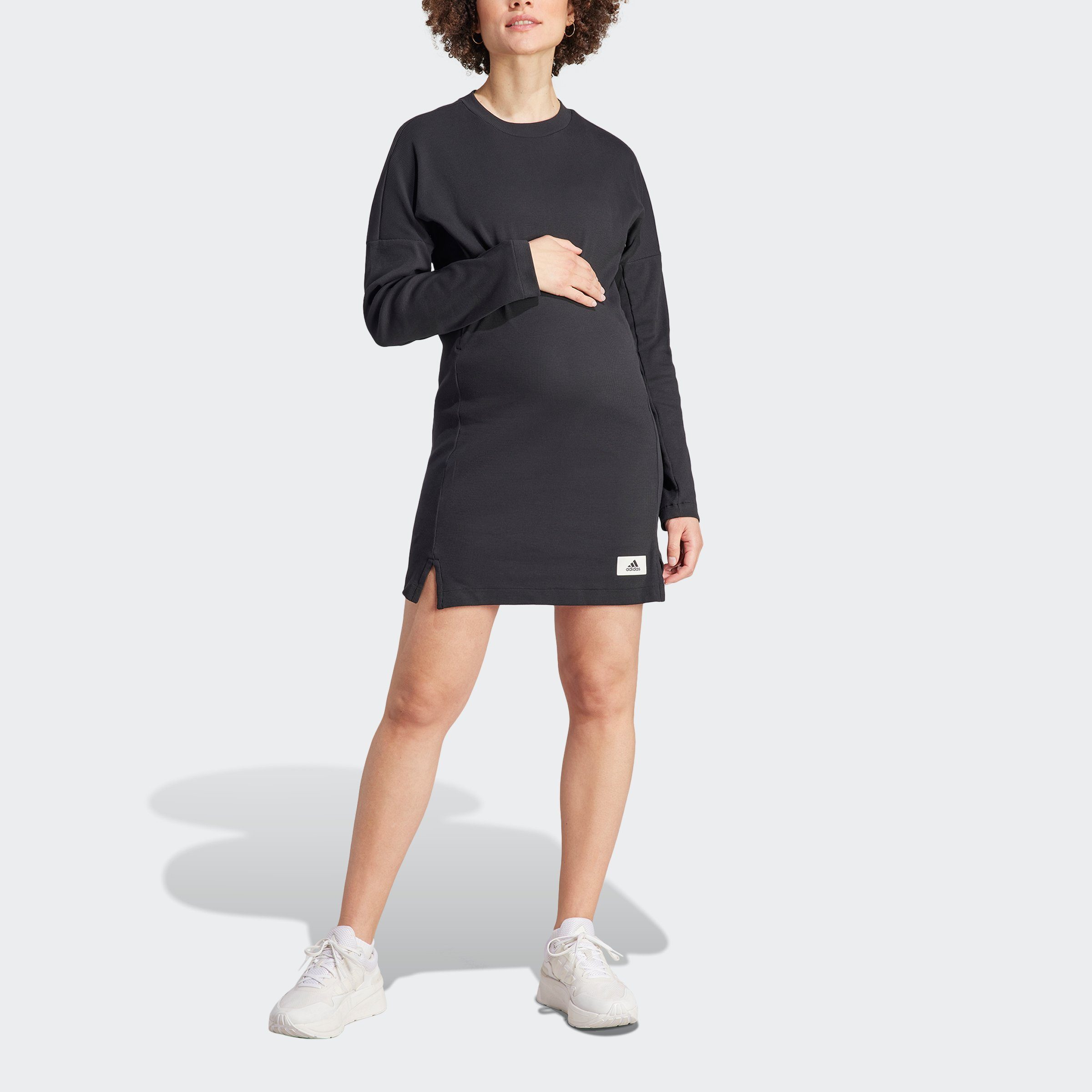 Black KLEID Sportswear UMSTANDSMODE – adidas Shirtkleid