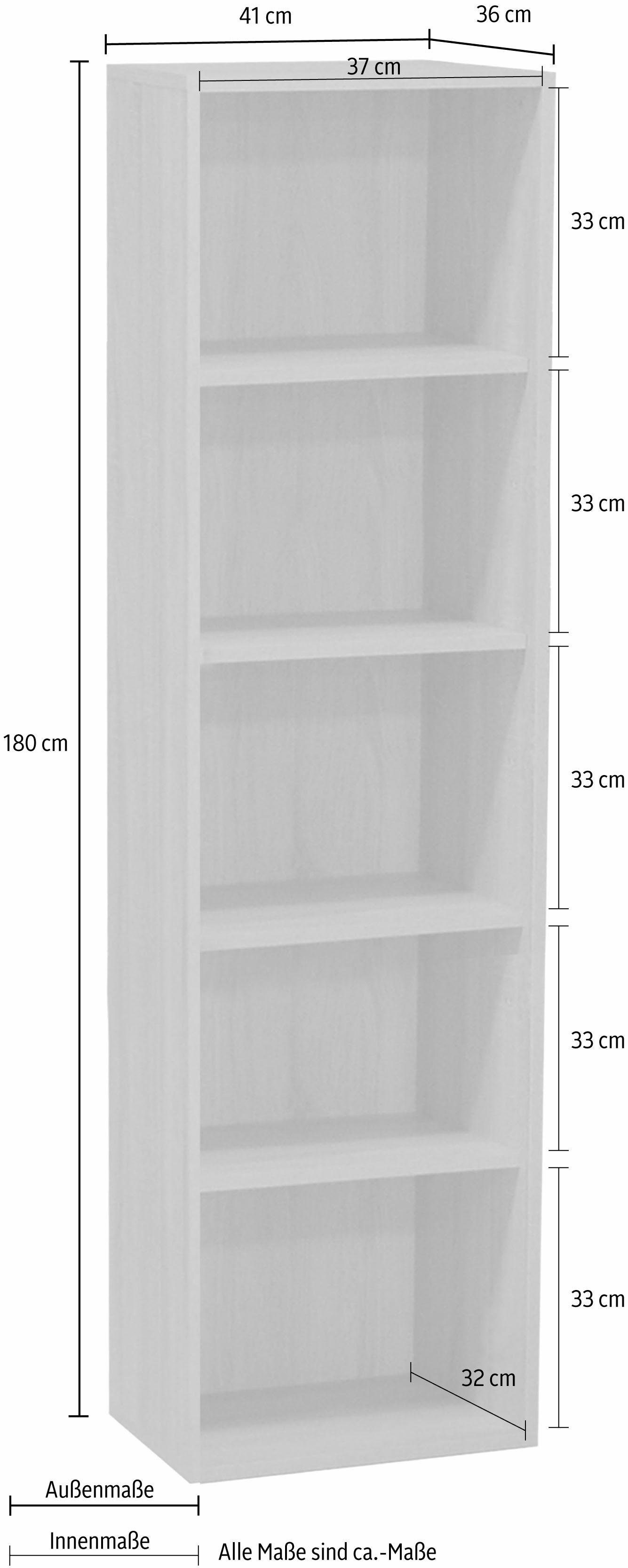 Mäusbacher Aktenregal Mio eichefarben