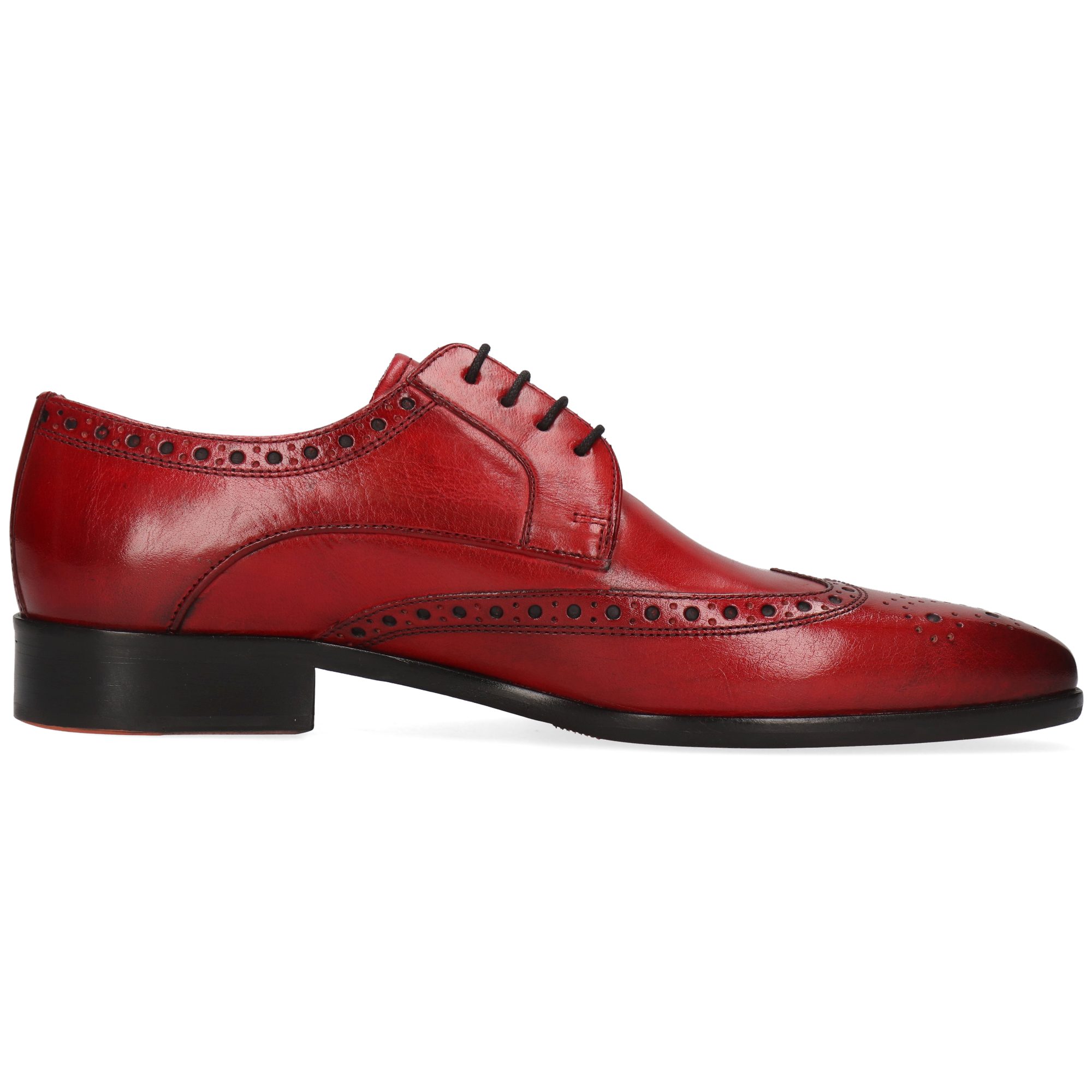 Melvin & Hamilton Lewis 3 Leder-Derby Schuhe für Herren Schnürschuh Flache Absätze, Echtes Leder, Vegetabile Gerbung