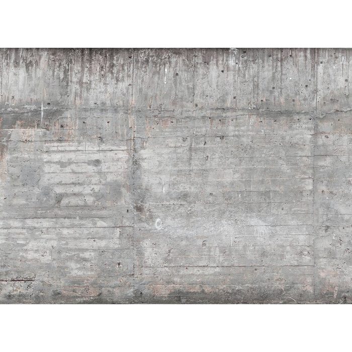 KUNSTLOFT Vliestapete Concrete Wall 1 lichtbeständige Design Tapete