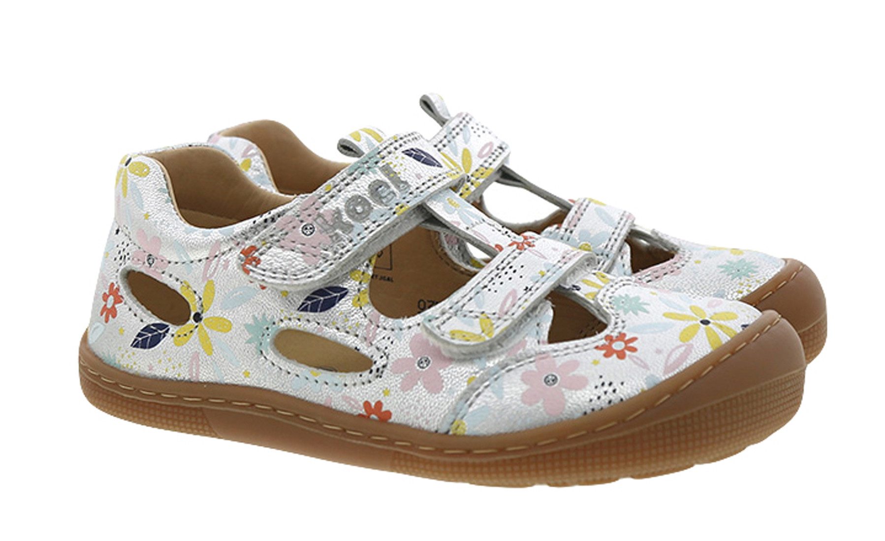 Koel Sandalen Deen Print Barfußschuhe Barefoot Leder Sandalette