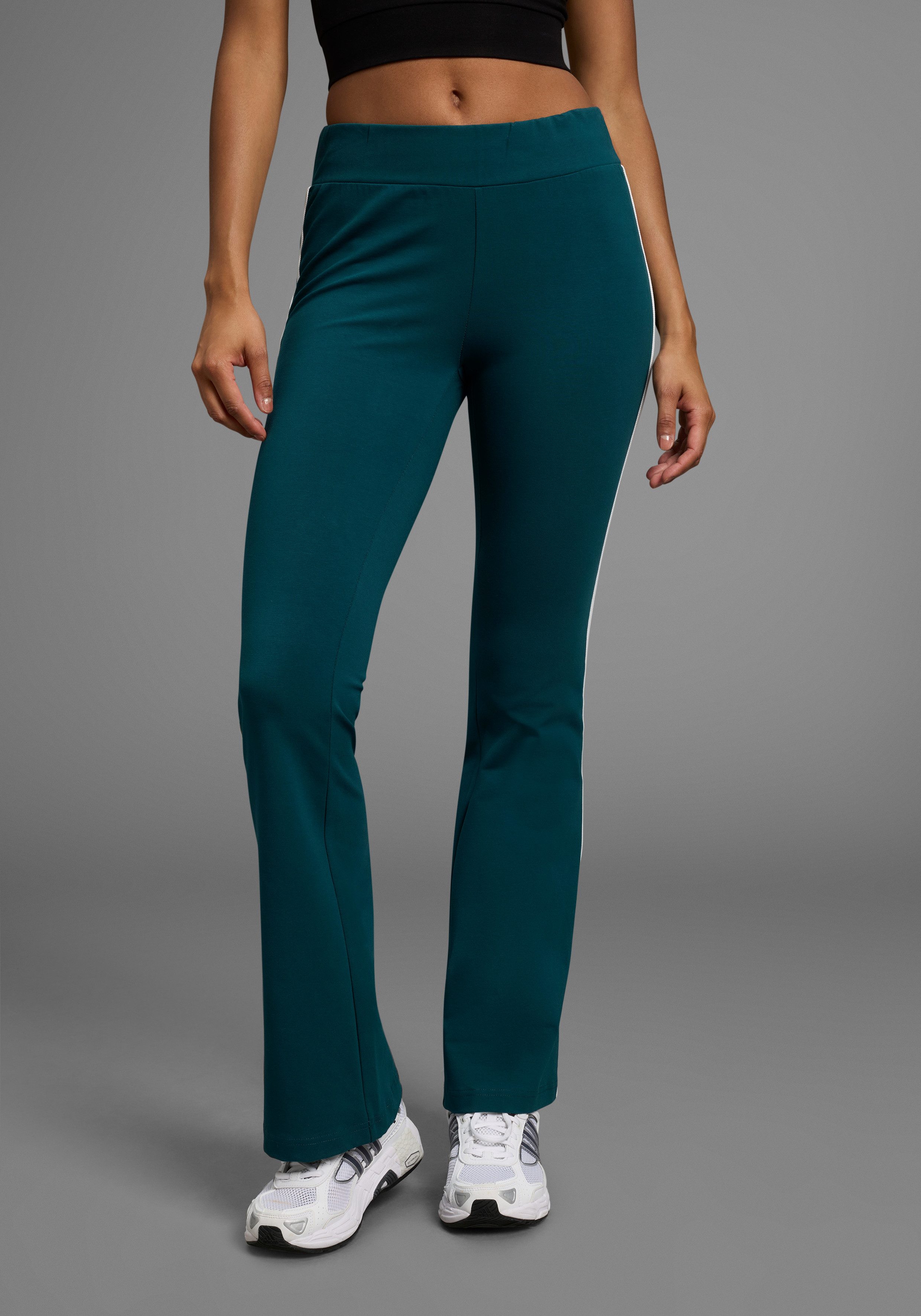 FAYN SPORTS Leggings Logo als Reflektorprint günstig online kaufen