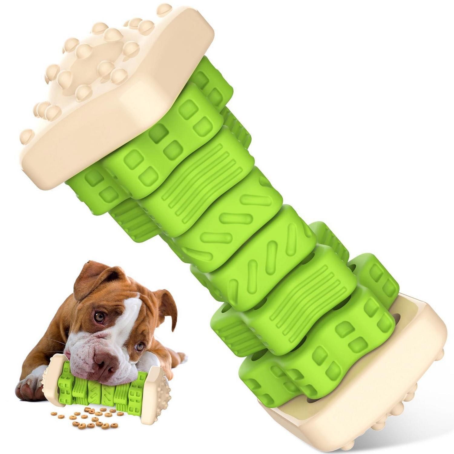 LuxusKollektion Zahnpflege-Spielzeug Hundespielzeug Kauspielzeug Grün Robust