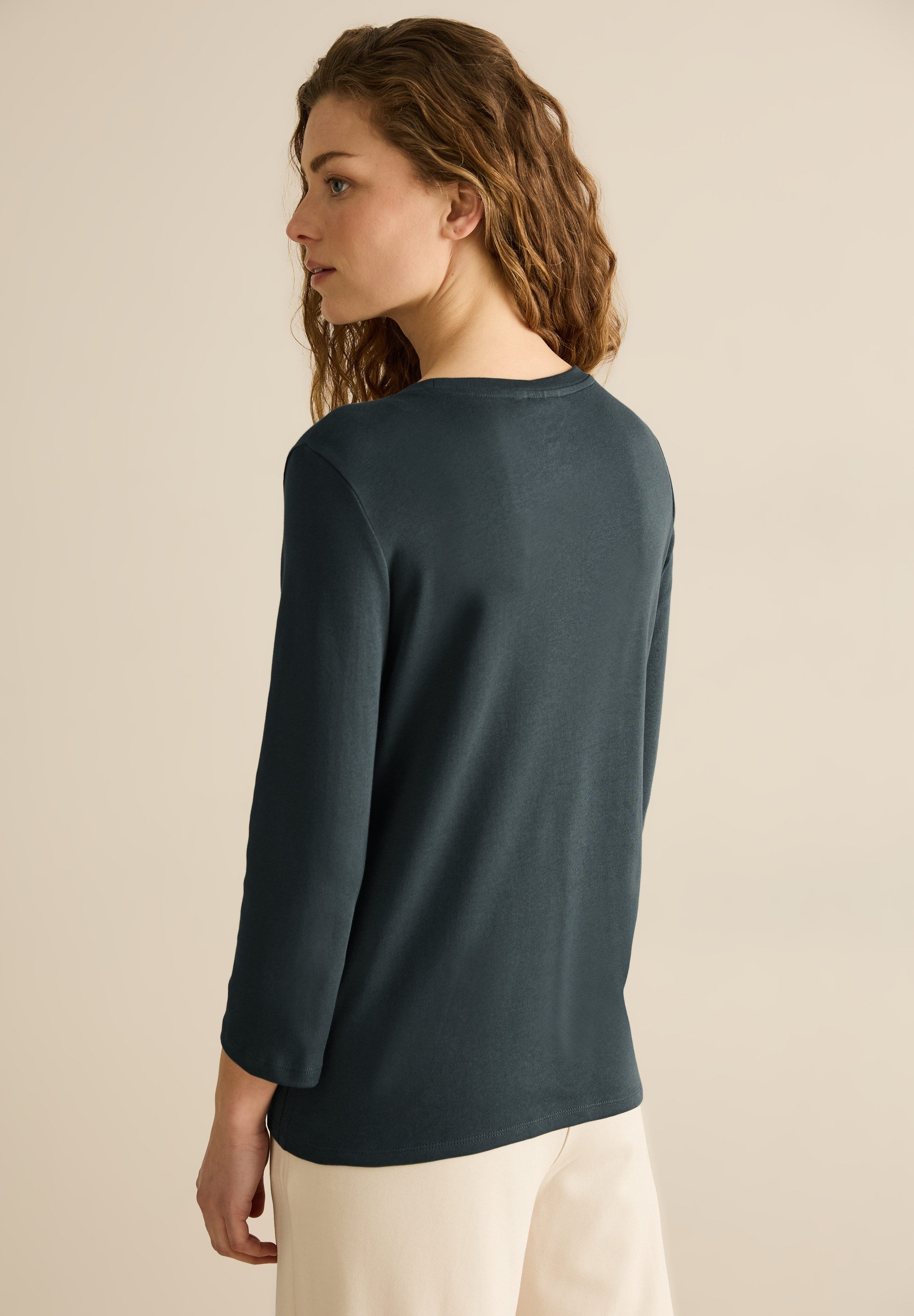 Cecil Langarmshirt, aus reiner Baumwolle günstig online kaufen