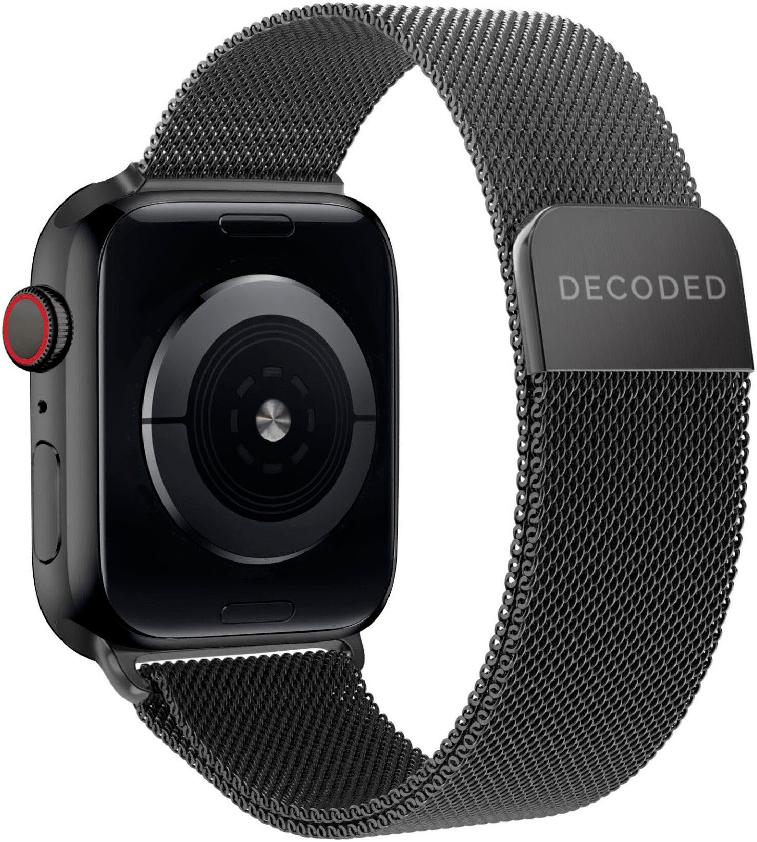 DECODED Smartwatch-Armband Milanaise Traction Strap Black 42/44/45/49mm