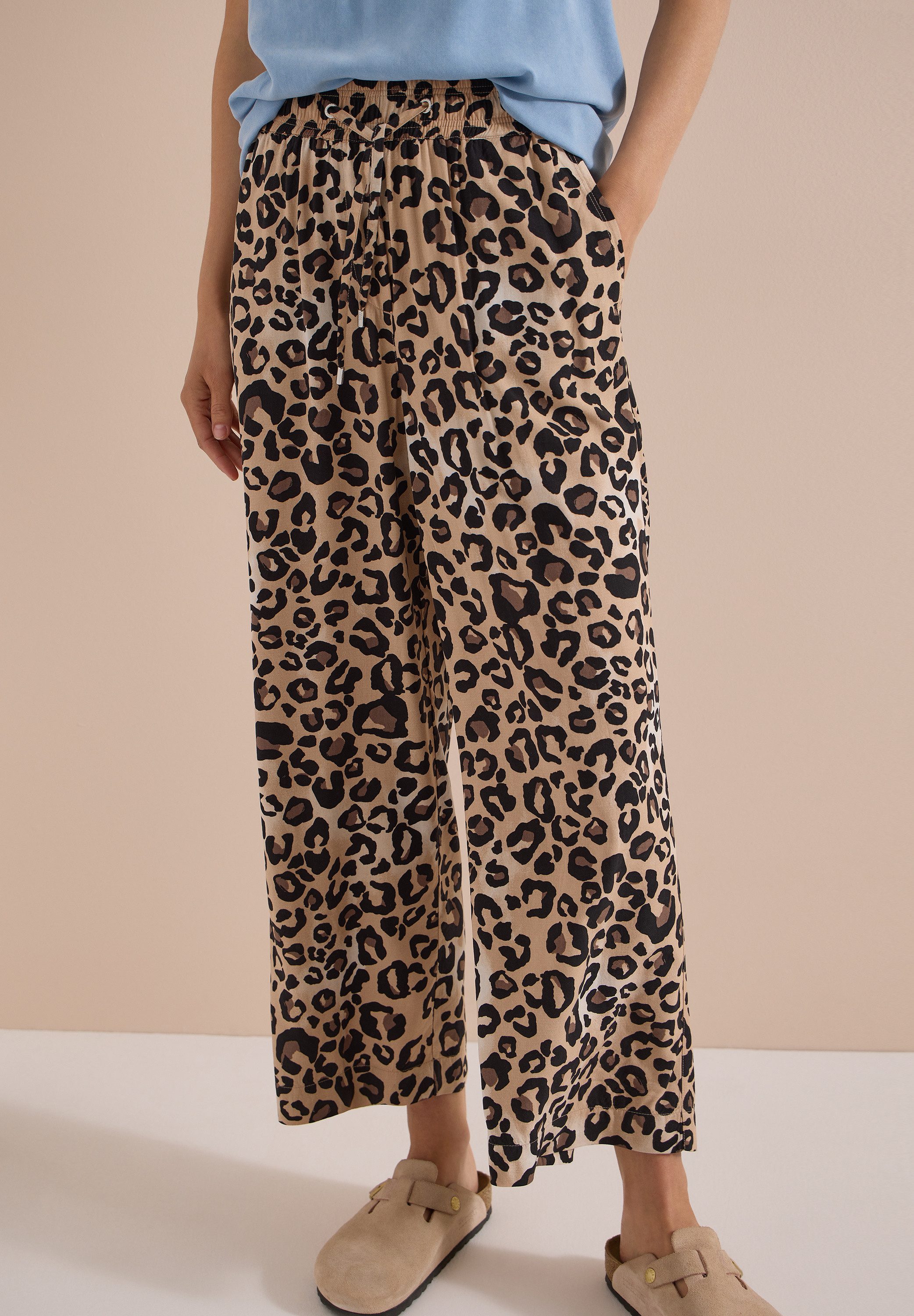 CECIL Stoffhose mit Wide Legs