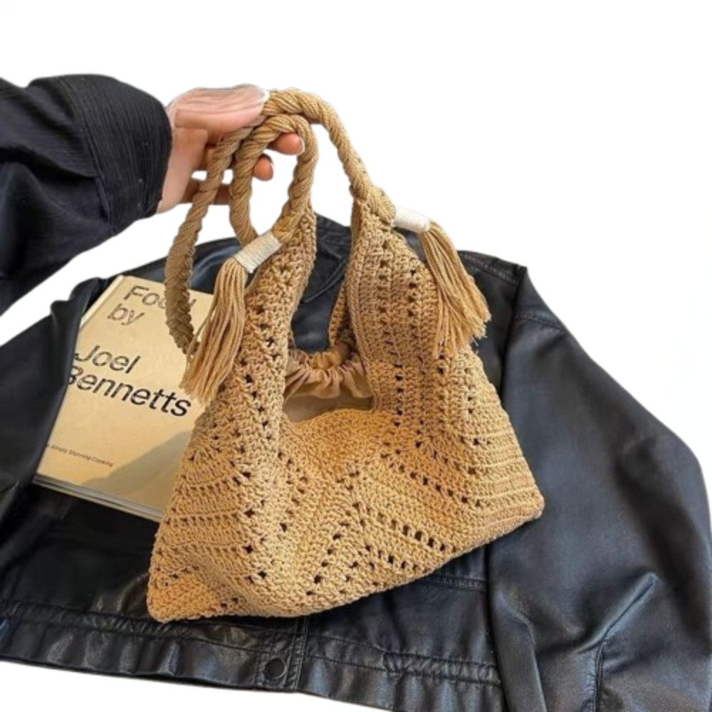 Blusmart Umhängetasche Handgewebte Umhängetasche (Dreieckstasche, Umhängeta günstig online kaufen