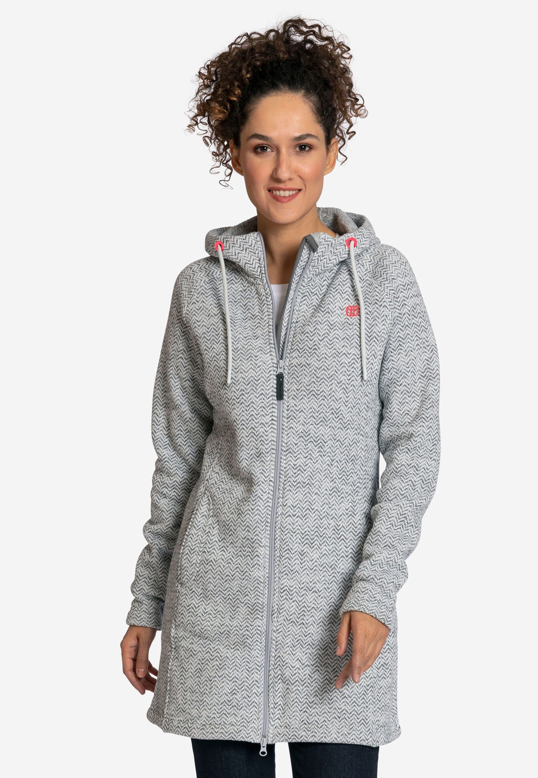 Elkline Fleecejacke Durchgewärmt kuschelig Basic mit günstig online kaufen