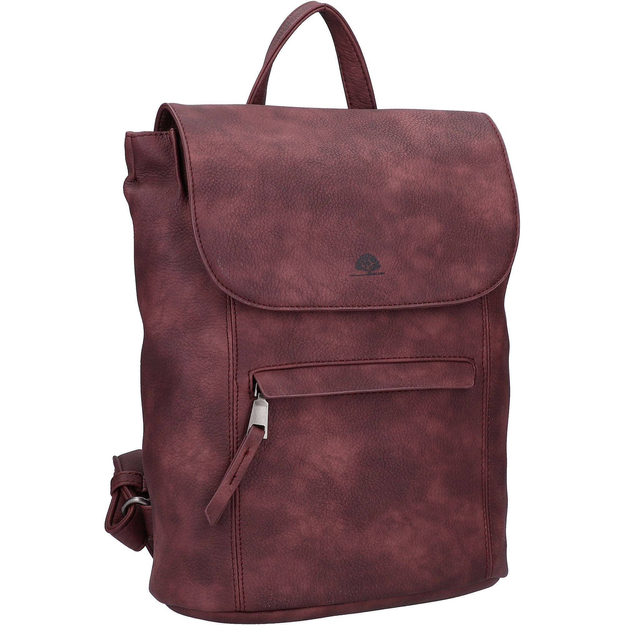 Greenburry Rucksack Mad'l Dasch, Kunstleder vino