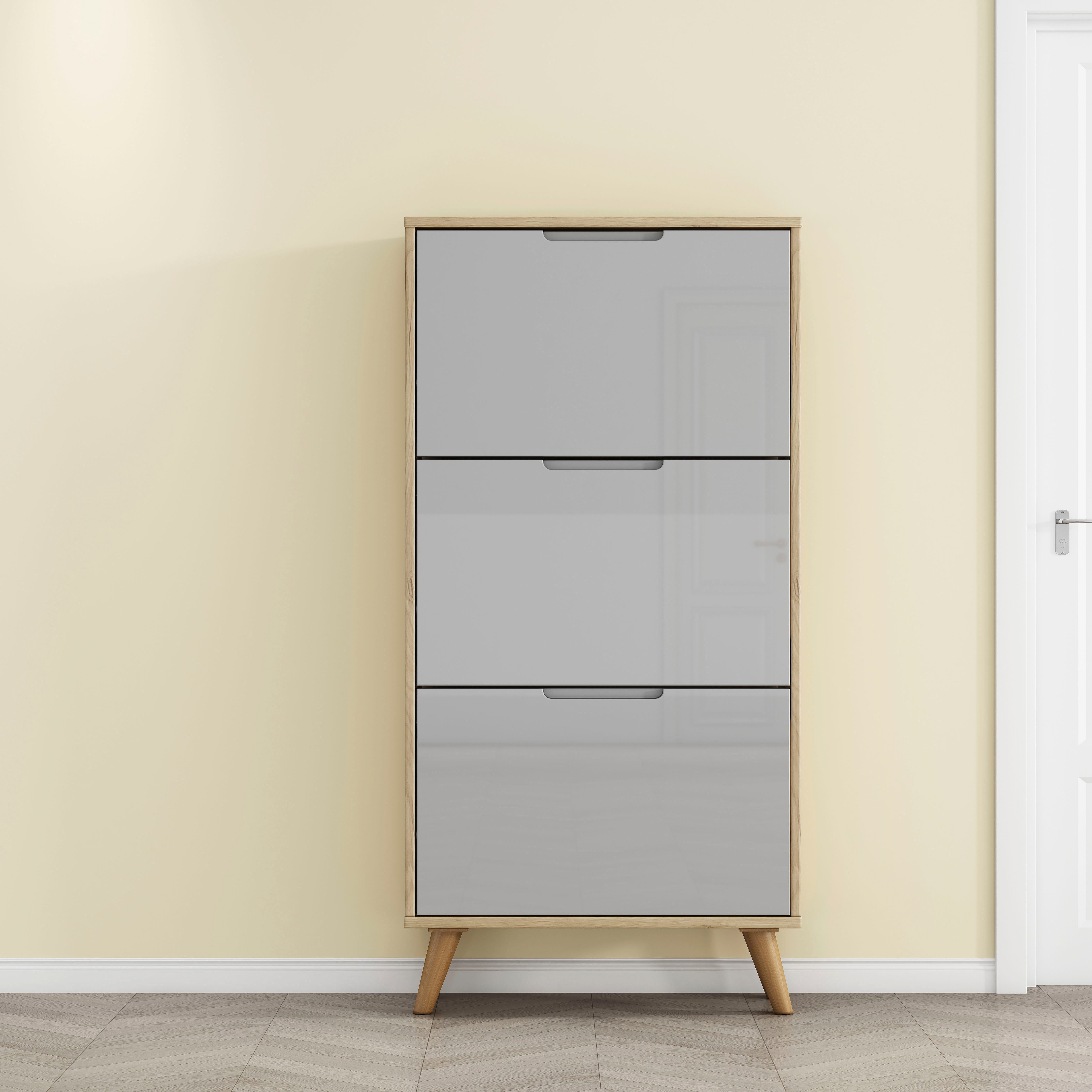 OTTO home Schuhschrank Lund FSC-zertifiziertem Holz, ABS-Kanten, Breite 62 cm