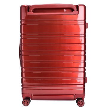 TheTrueC Koffer TheTrueC 4-Rad Trolley 75cm Göteborg Red, 4 Rollen Rollen