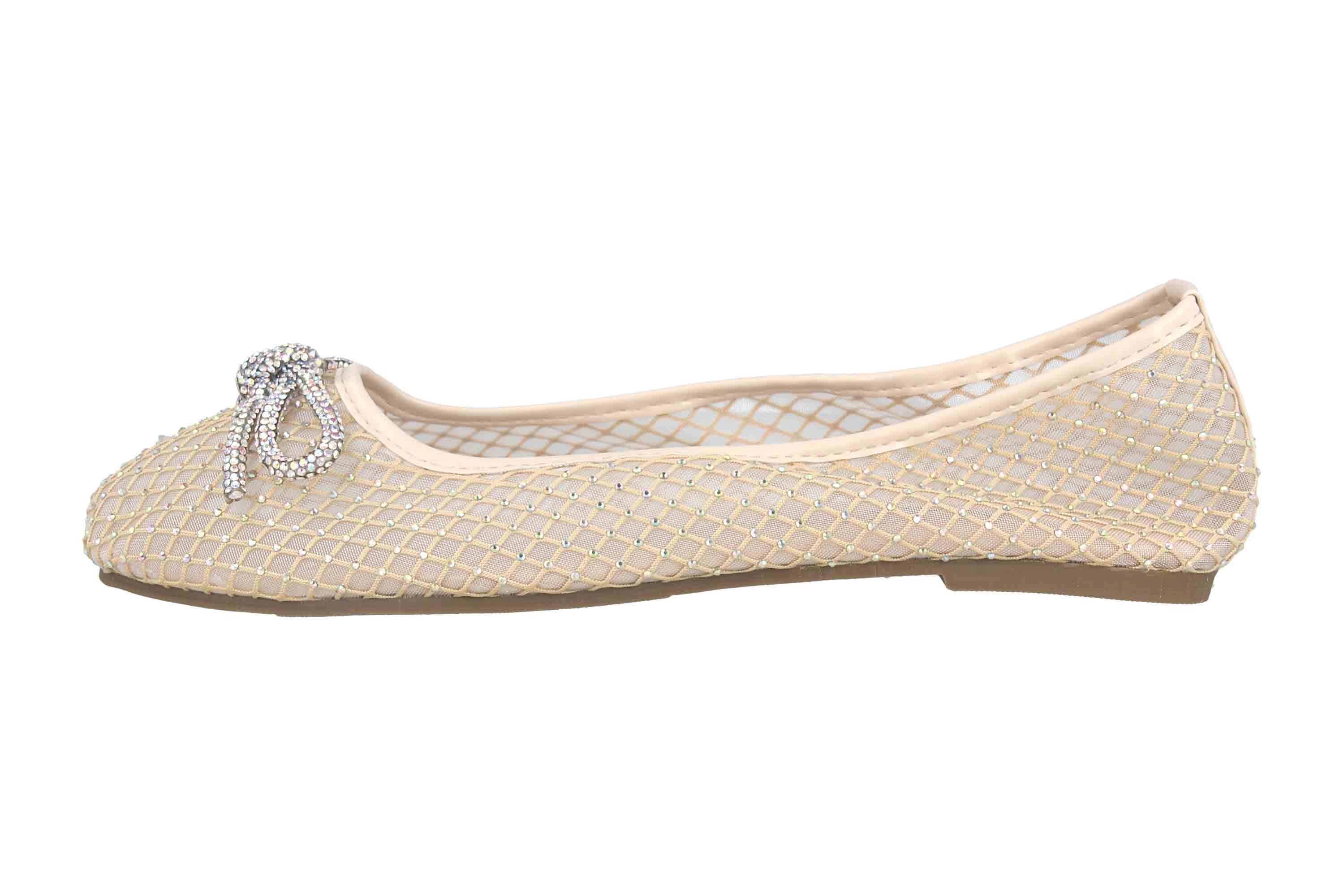 Fitters Footwear 2BB3672001 Bella beige-glitter Ballerina