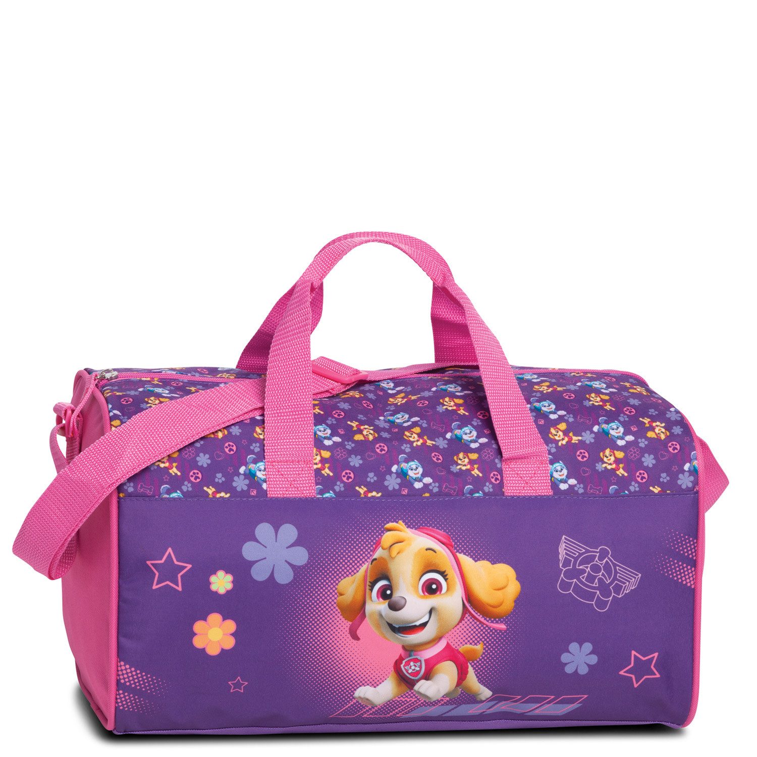Antonio Reisetasche Fabrizio Kindersporttasche Paw Patrol violett/pink