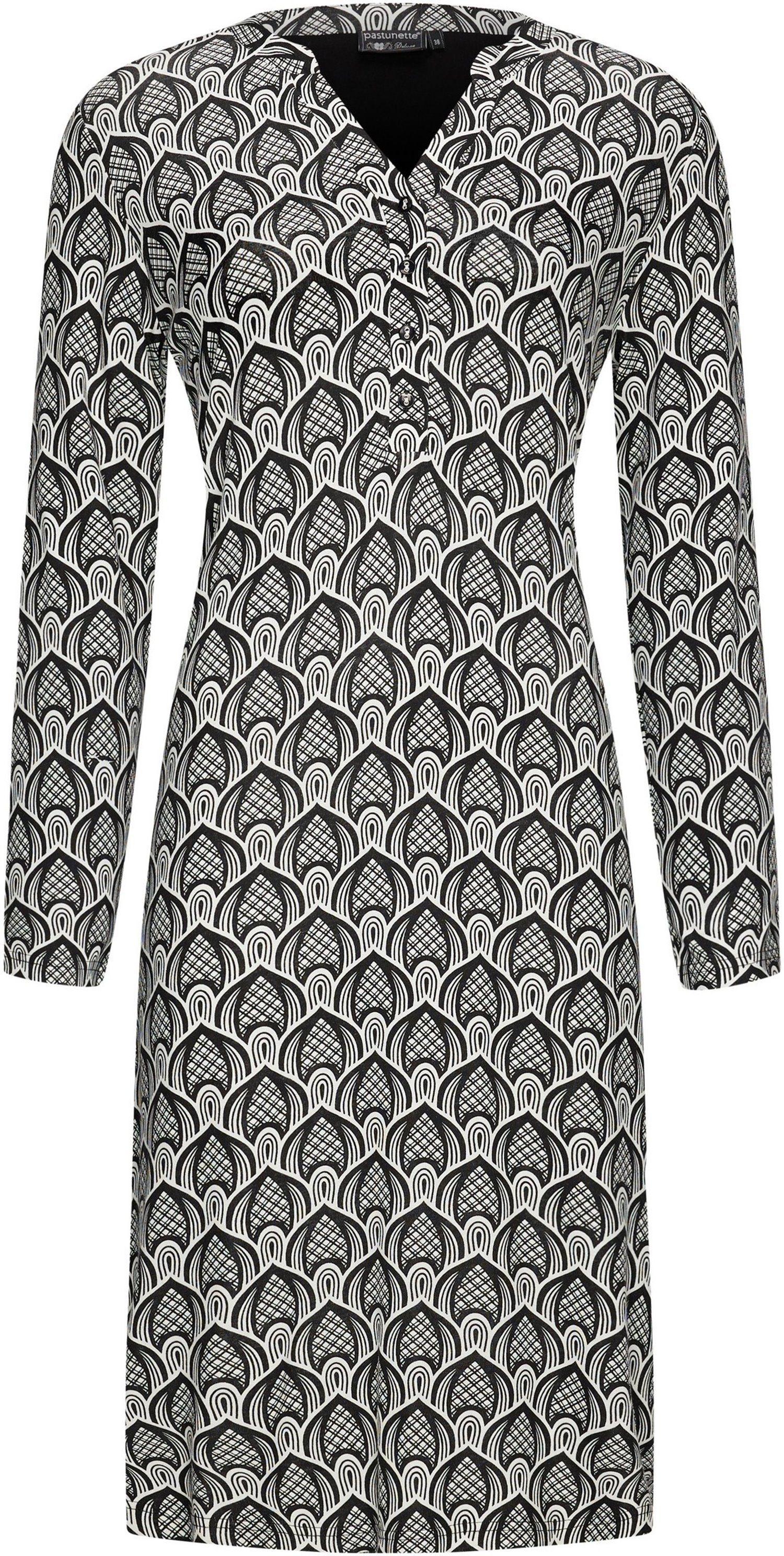 Nachthemd Damen Schlafshirt mitlangem Arm