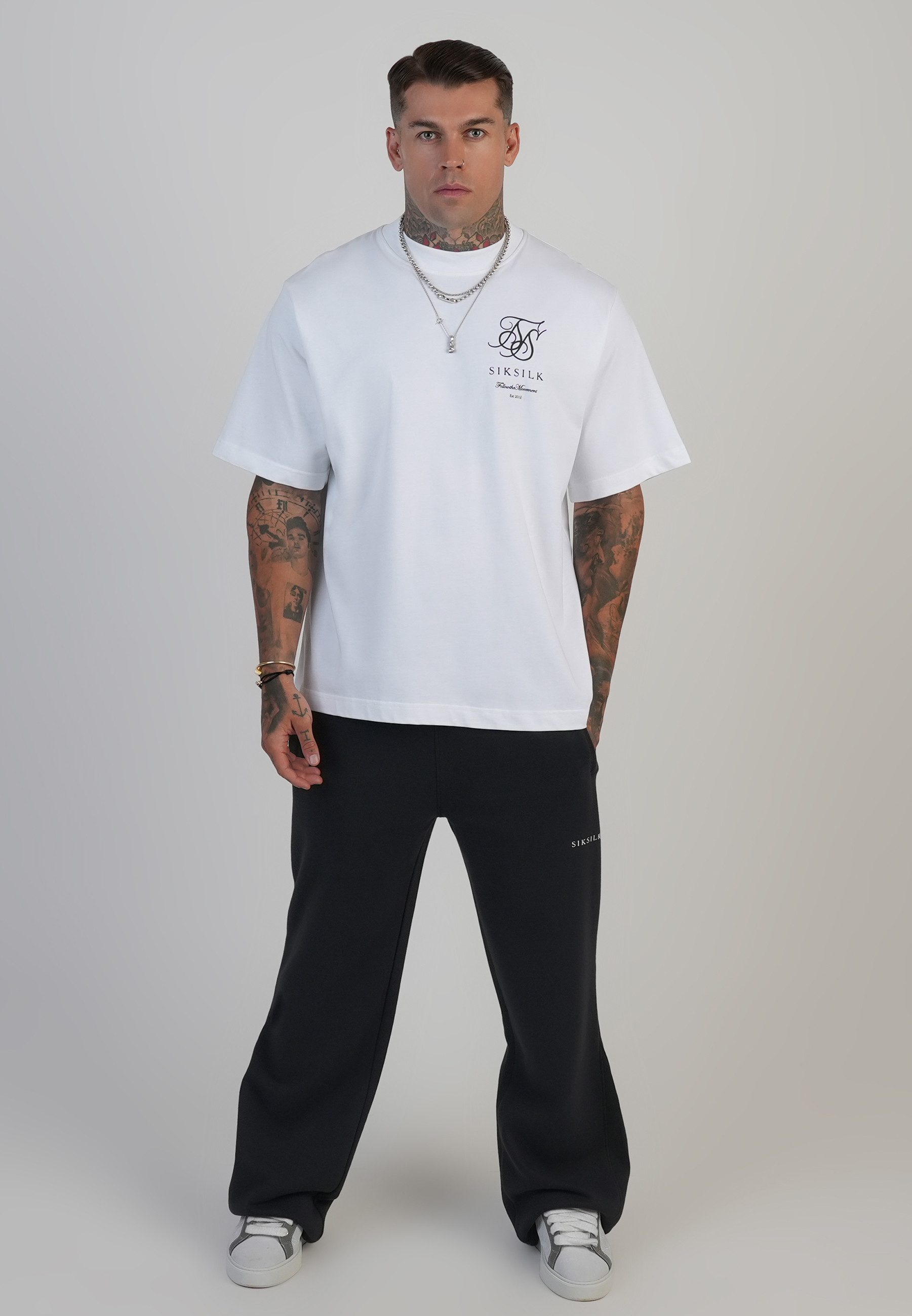 Jogger Pants SikSilk Herren Flare Trainingshose