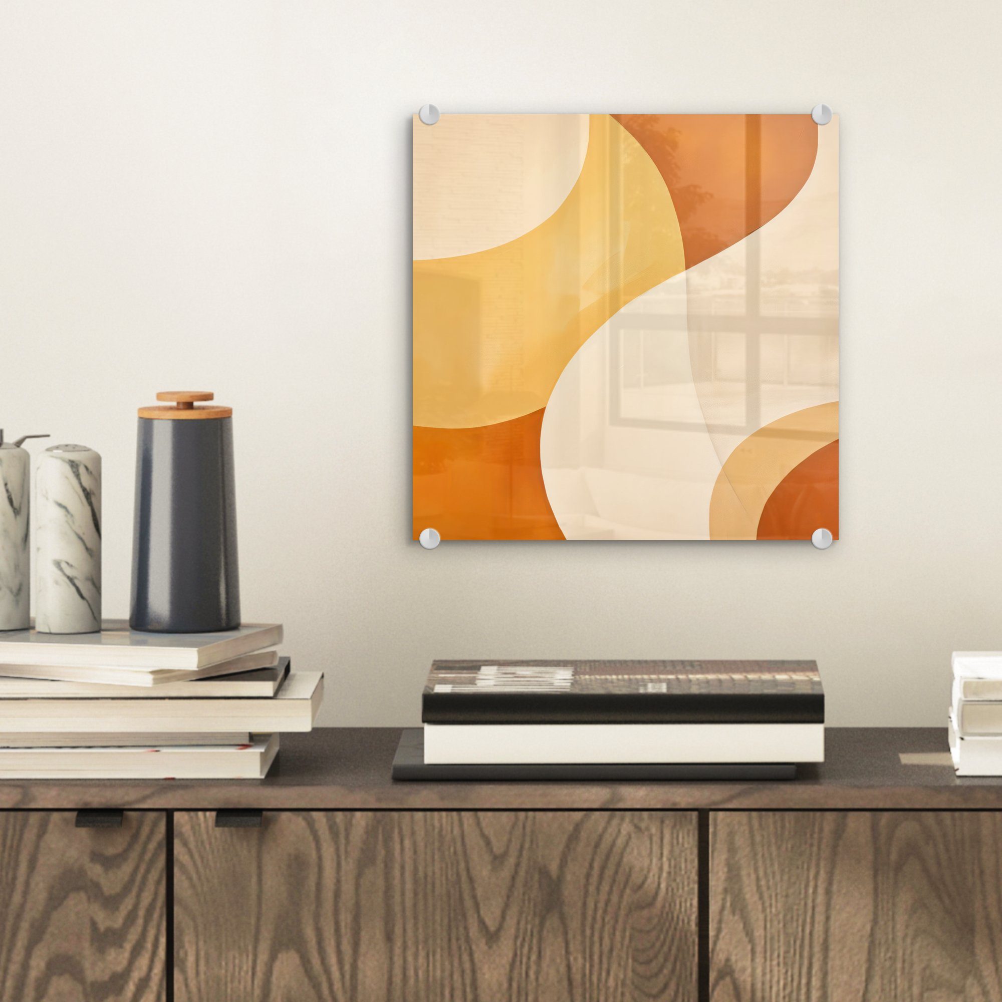 MuchoWow Acrylglasbild Abstrakt - Muster - günstig online kaufen