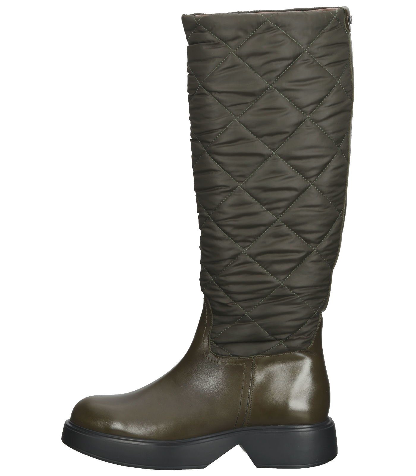 Wonders Stiefel Leder/Nylon Stiefel Olive