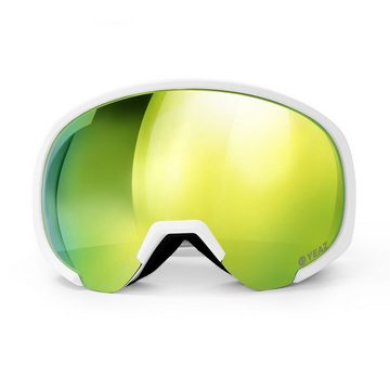 YEAZ Skibrille BLACK RUN ski- und snowboard-brille, Premium-Ski- und Snowboardbrille für Erwachsene und Jugendliche