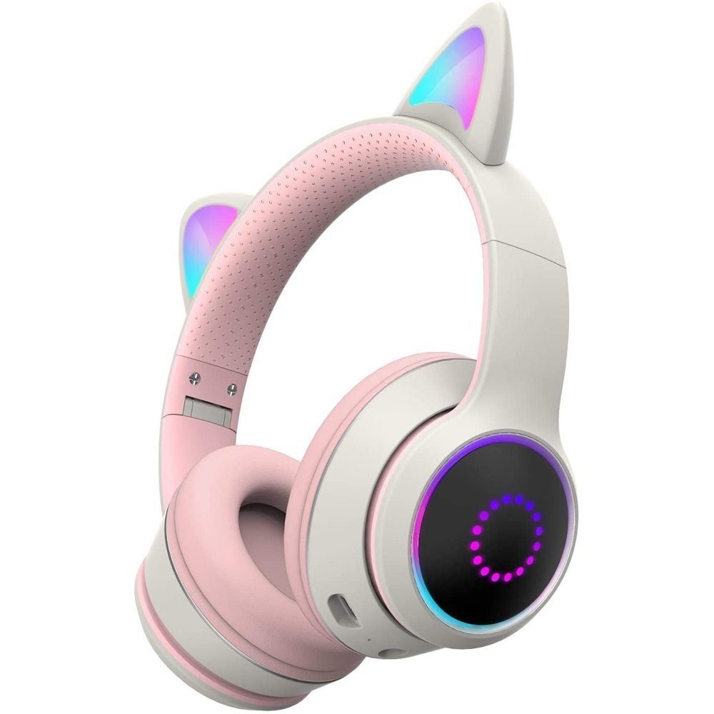 Headset Kabellose Kopfhörer Bluetooth mit Gaming-Headset GelldG Mikrofon,