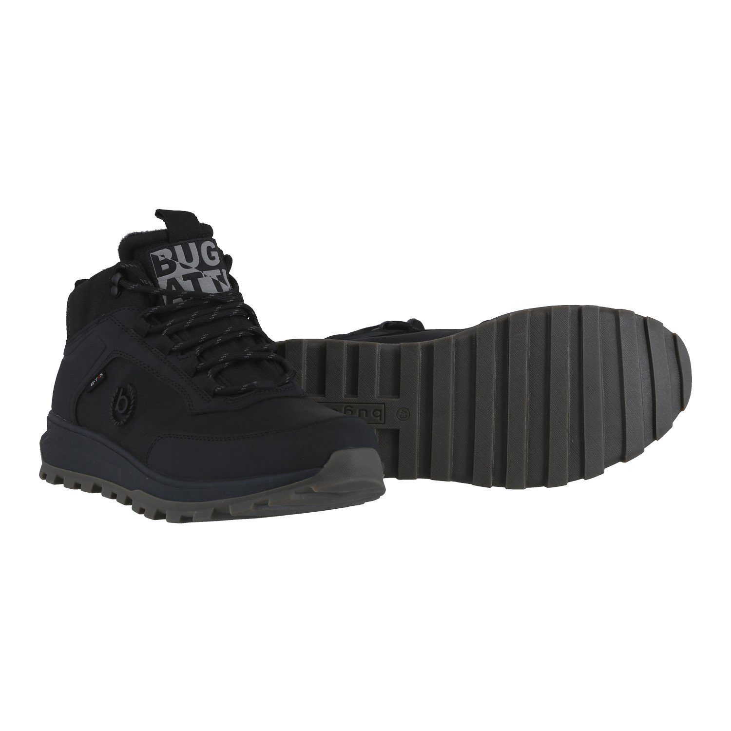 bugatti Winterschuhe Columb (wasserdicht) schwarz Herren Winterstiefel