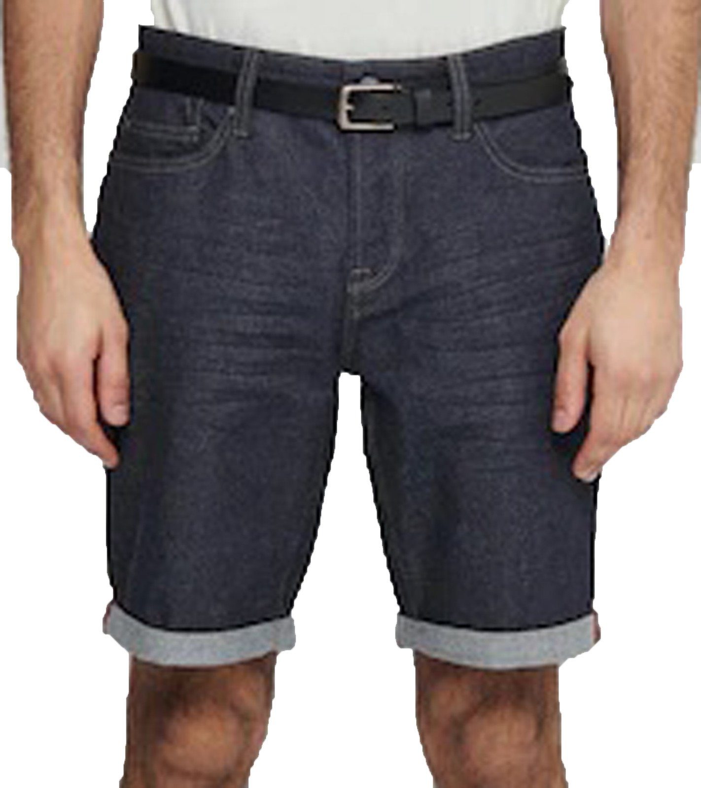 ONLY & SONS Stoffhose »ONLY & SONS Ply Reg Bermuda Herren Jeans-Shorts  Dunkelblau« online kaufen | OTTO